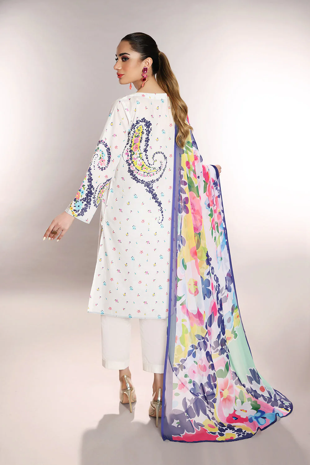 42202350-Digital Printed 3PC - Image 2