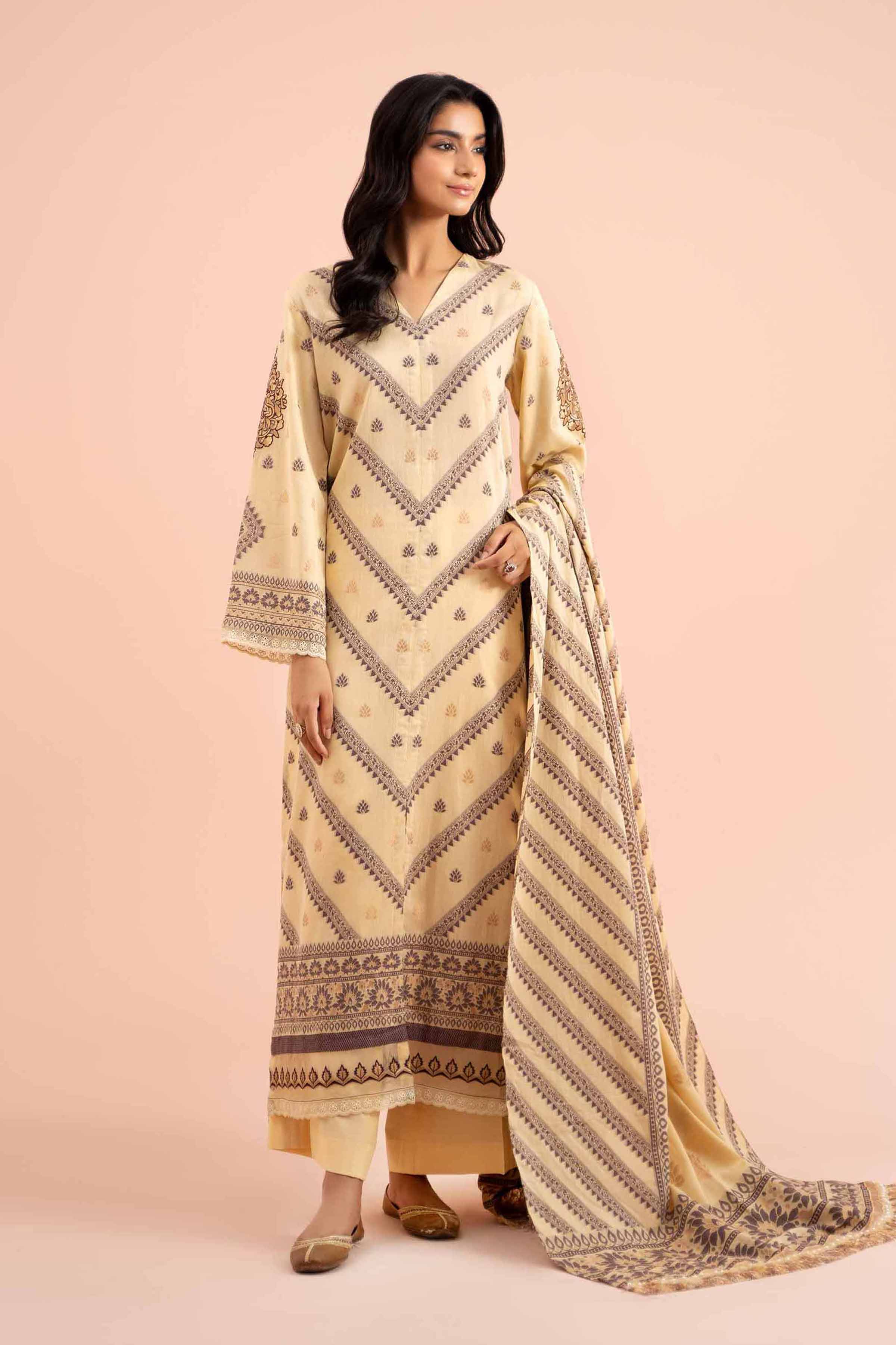 2 Piece - Jacquard Embroidered Suit - 42402160 - Image 2