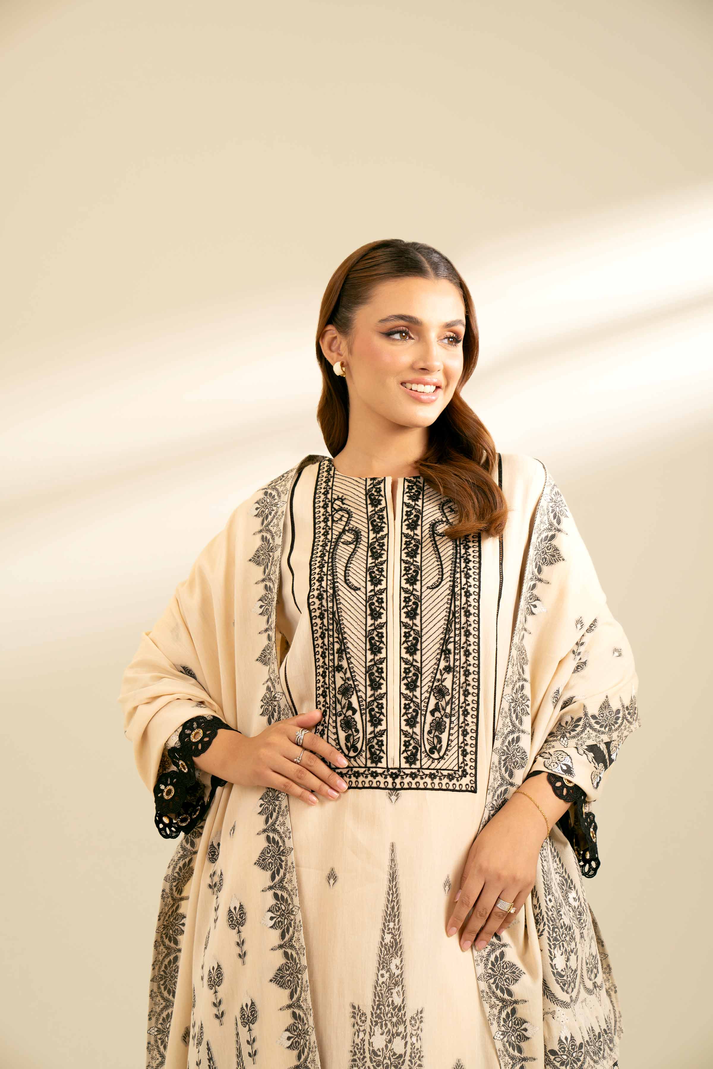 2 Piece - Jacquard Embroidered Suit - 42402161 - Image 3