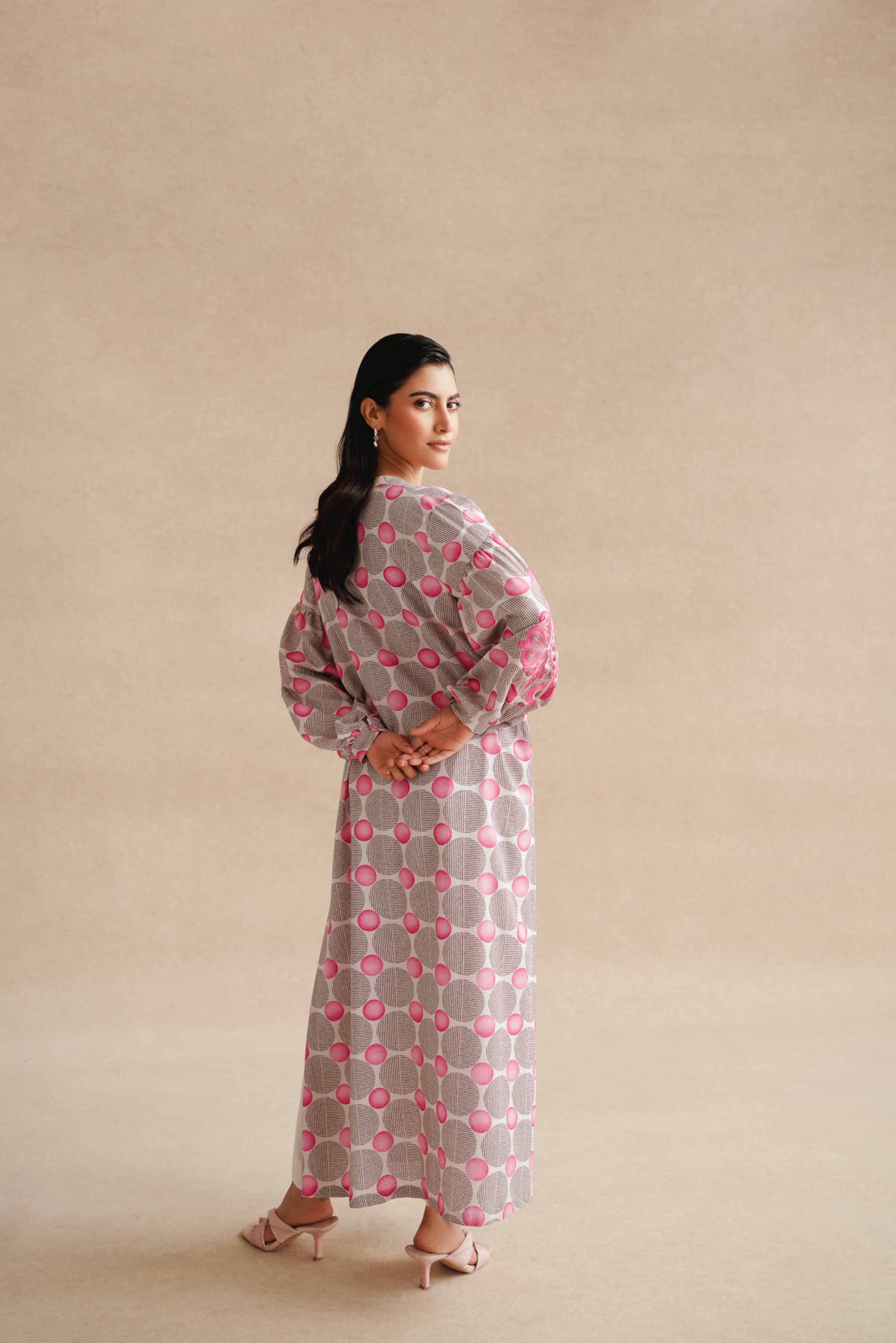 2 Piece - Printed Embroidered Suit - 42404070 - Image 3