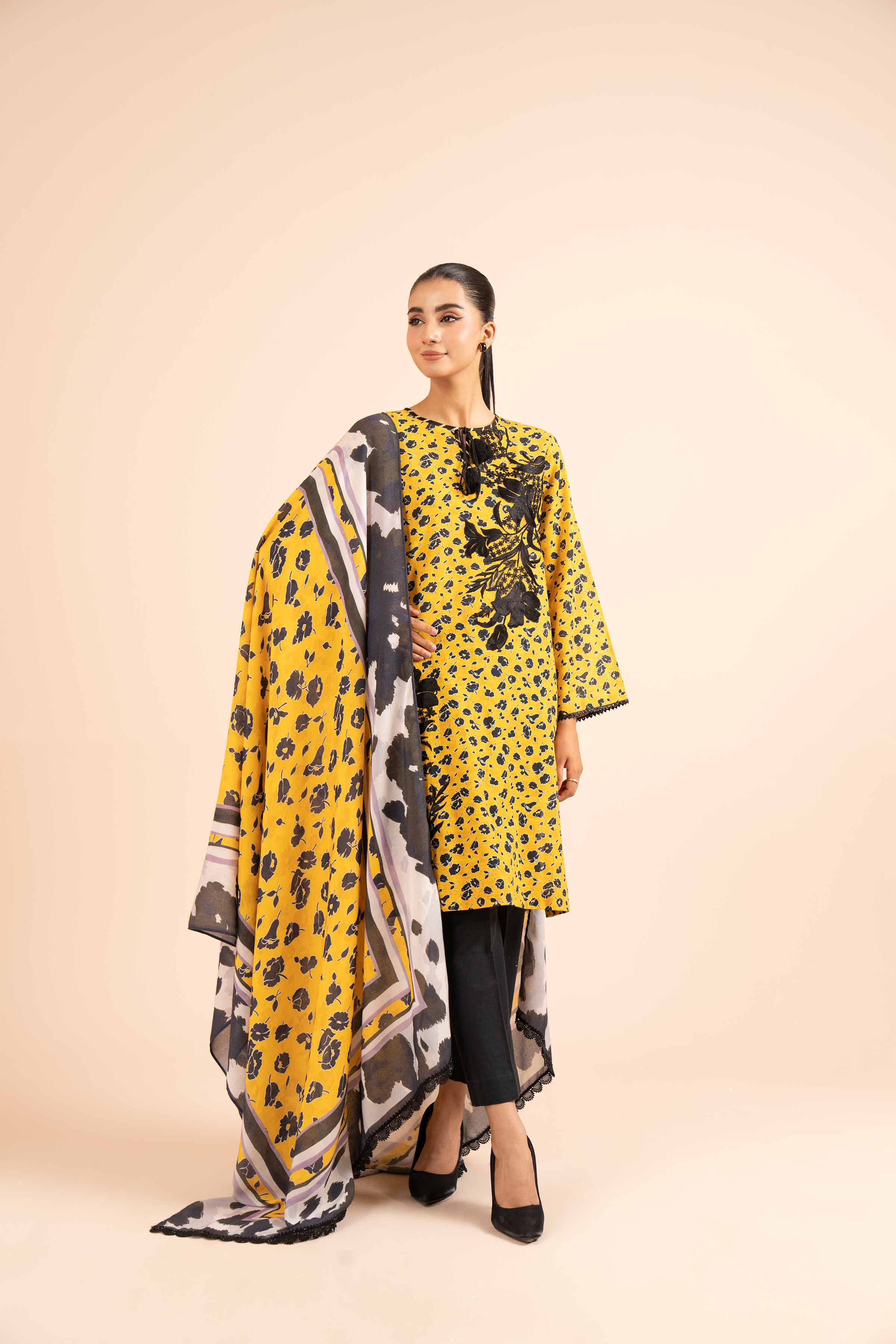 2 Piece - Printed Embroidered Suit - 42404088 - Image 5