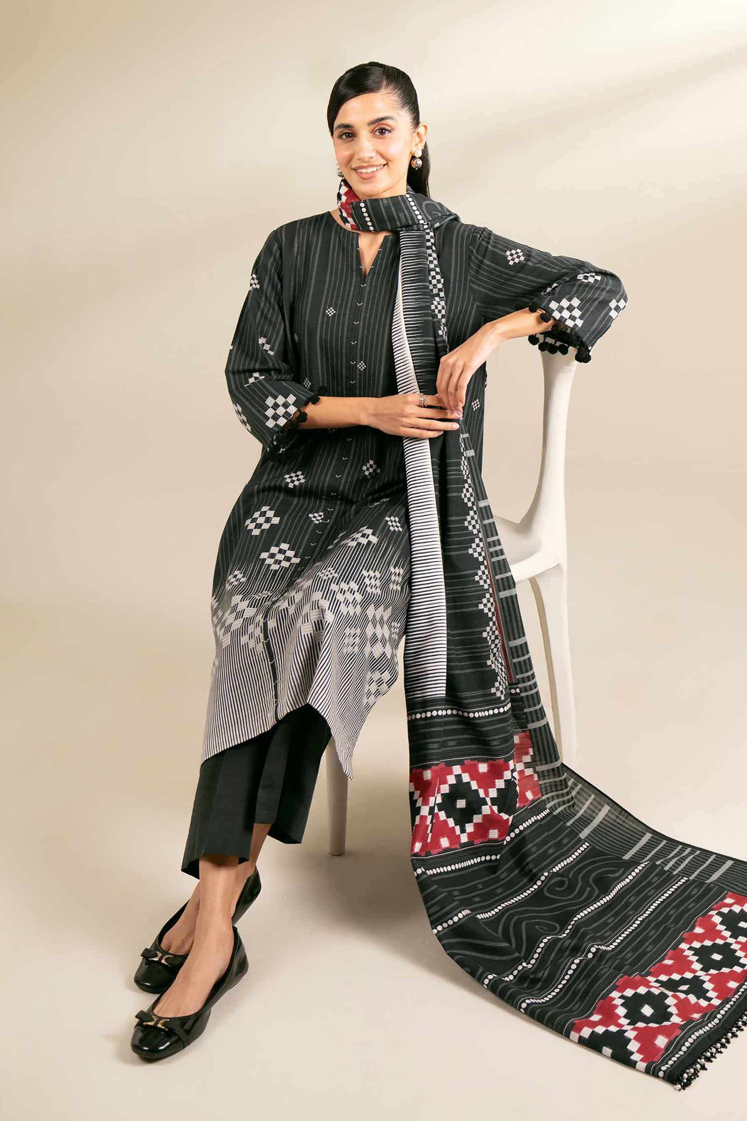 3 Piece - Digital Printed Suit - 42404221 - Image 2