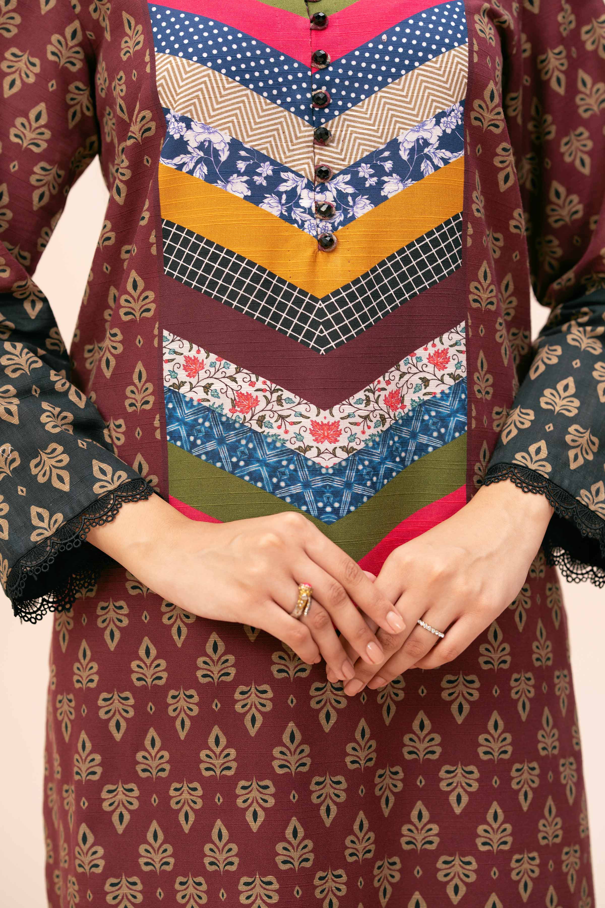 3 Piece - Digital Printed Suit - 42404231 - Image 4