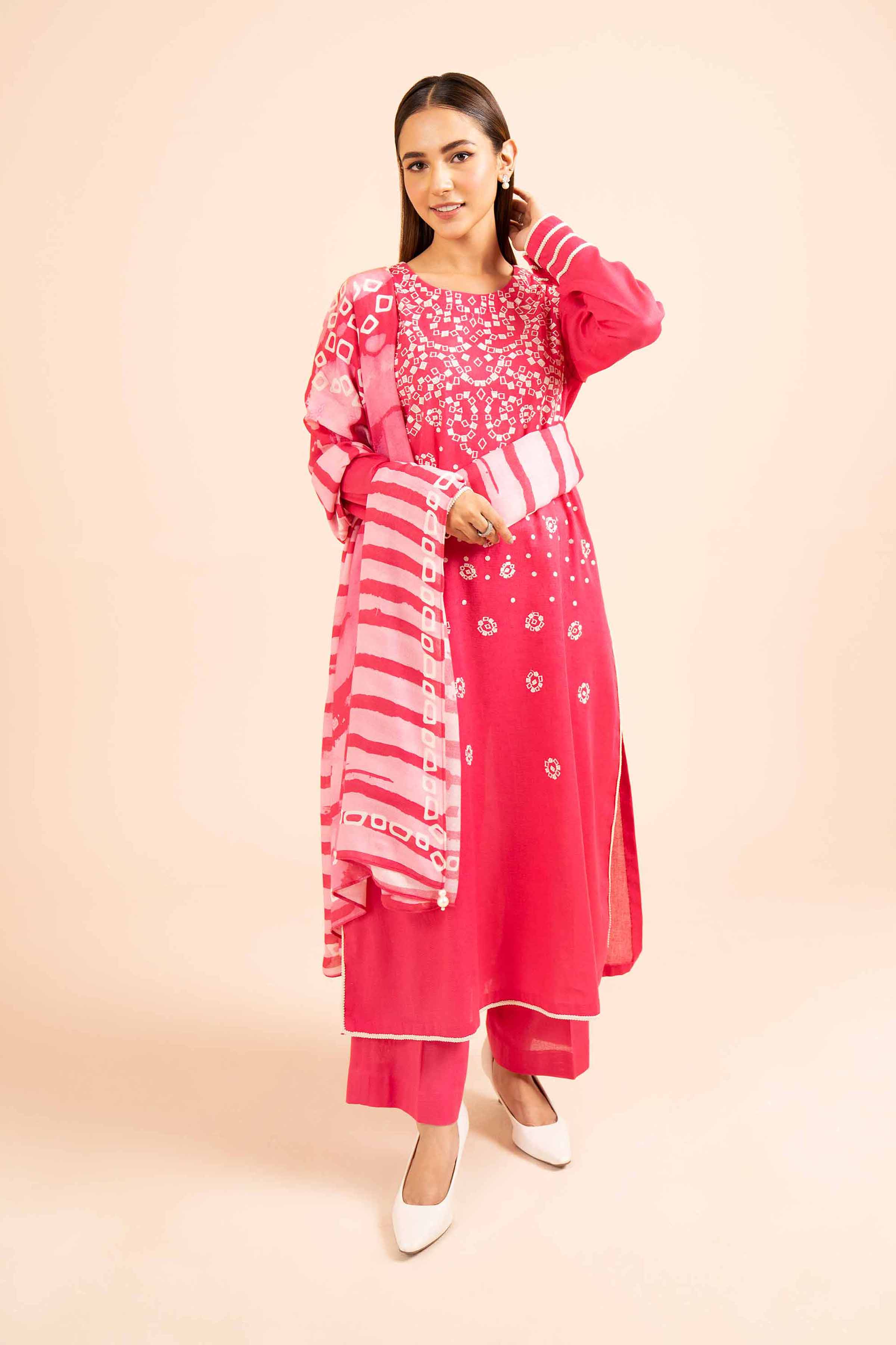 3 Piece - Embroidered Suit - 42404239 - Image 2