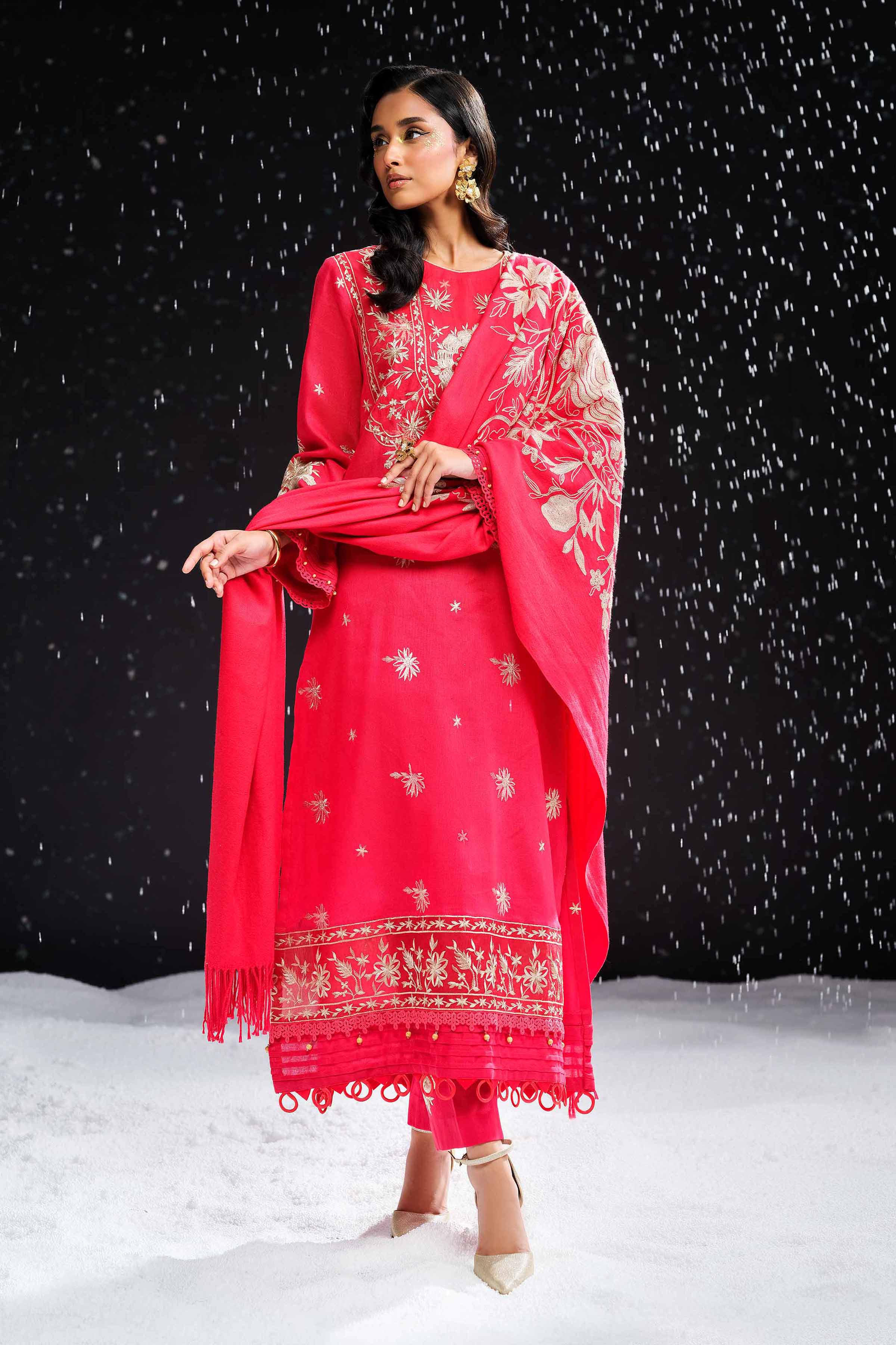 3 Piece - Embroidered Suit - 42404296 - Image 2