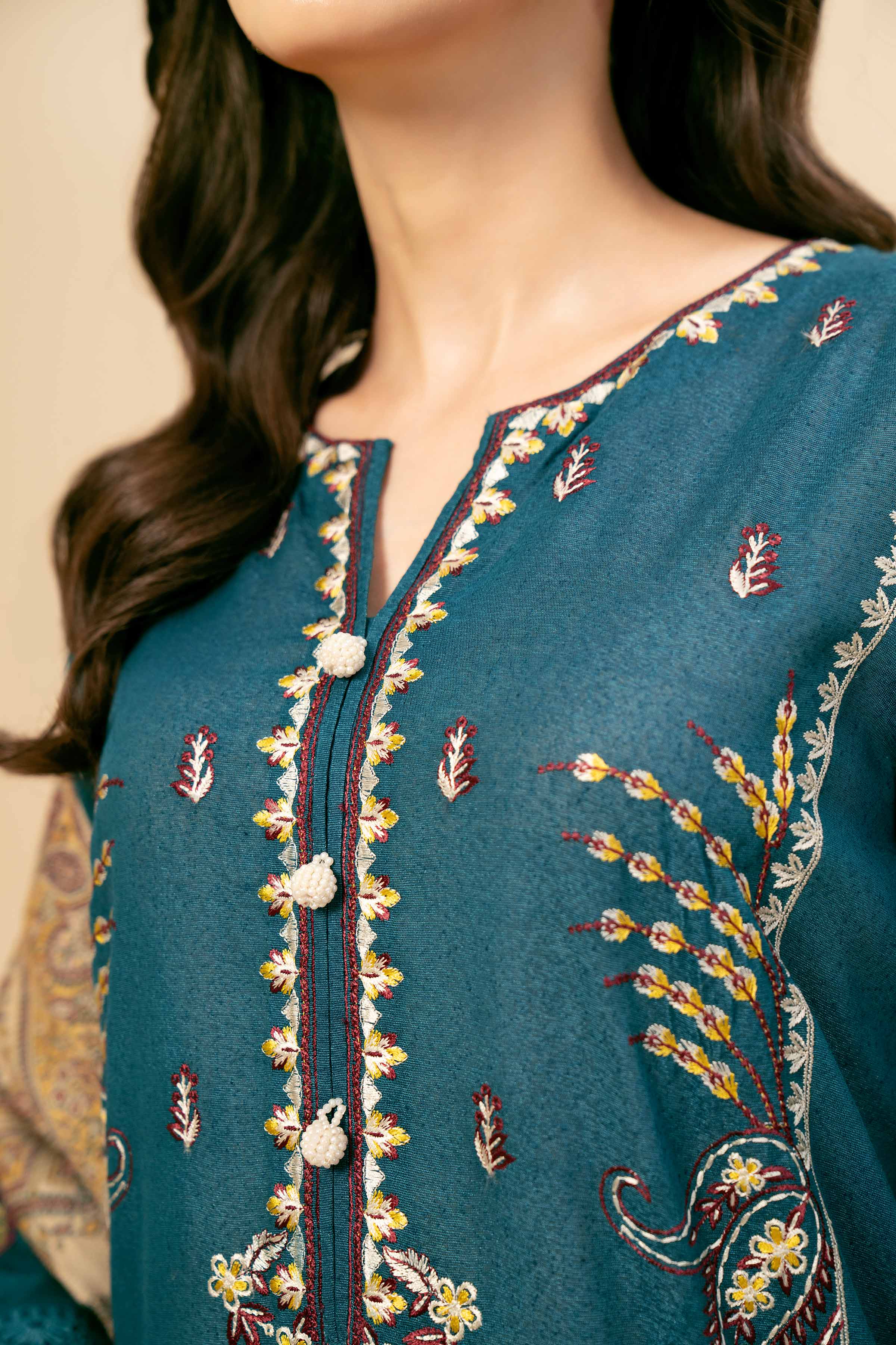 3 Piece - Embroidered Suit - 42404384 - Image 4