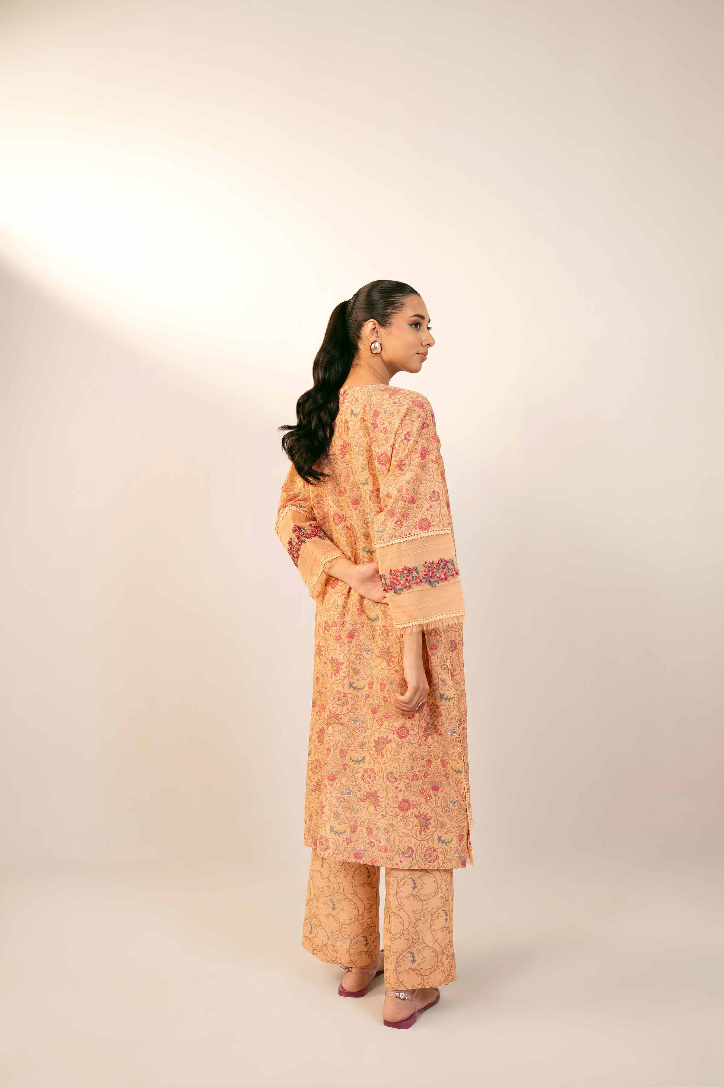 2 Piece - Digital Printed Embroidered Suit - 42404435 - Image 3