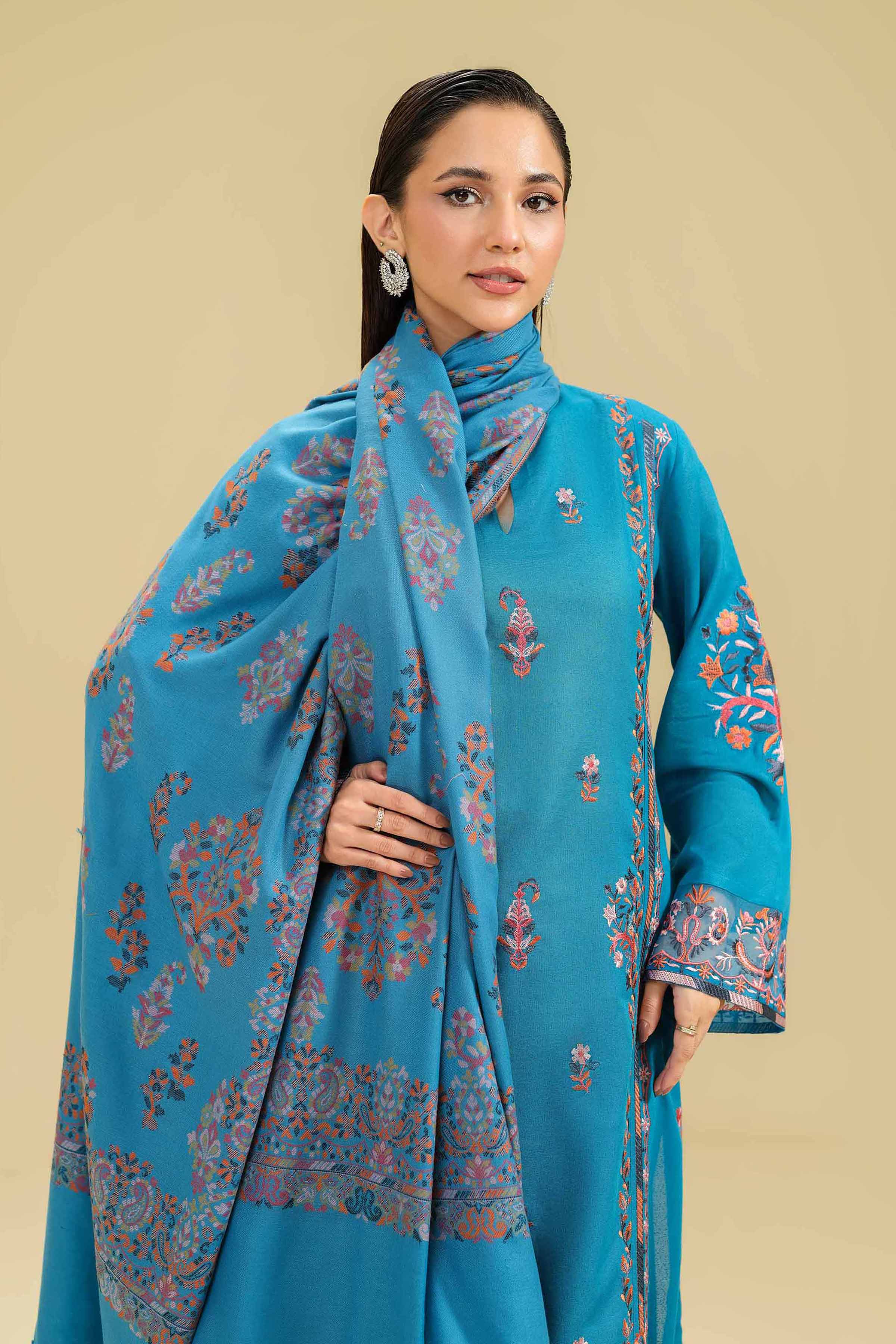 3 Piece - Embroidered Suit - 42404515 - Image 2