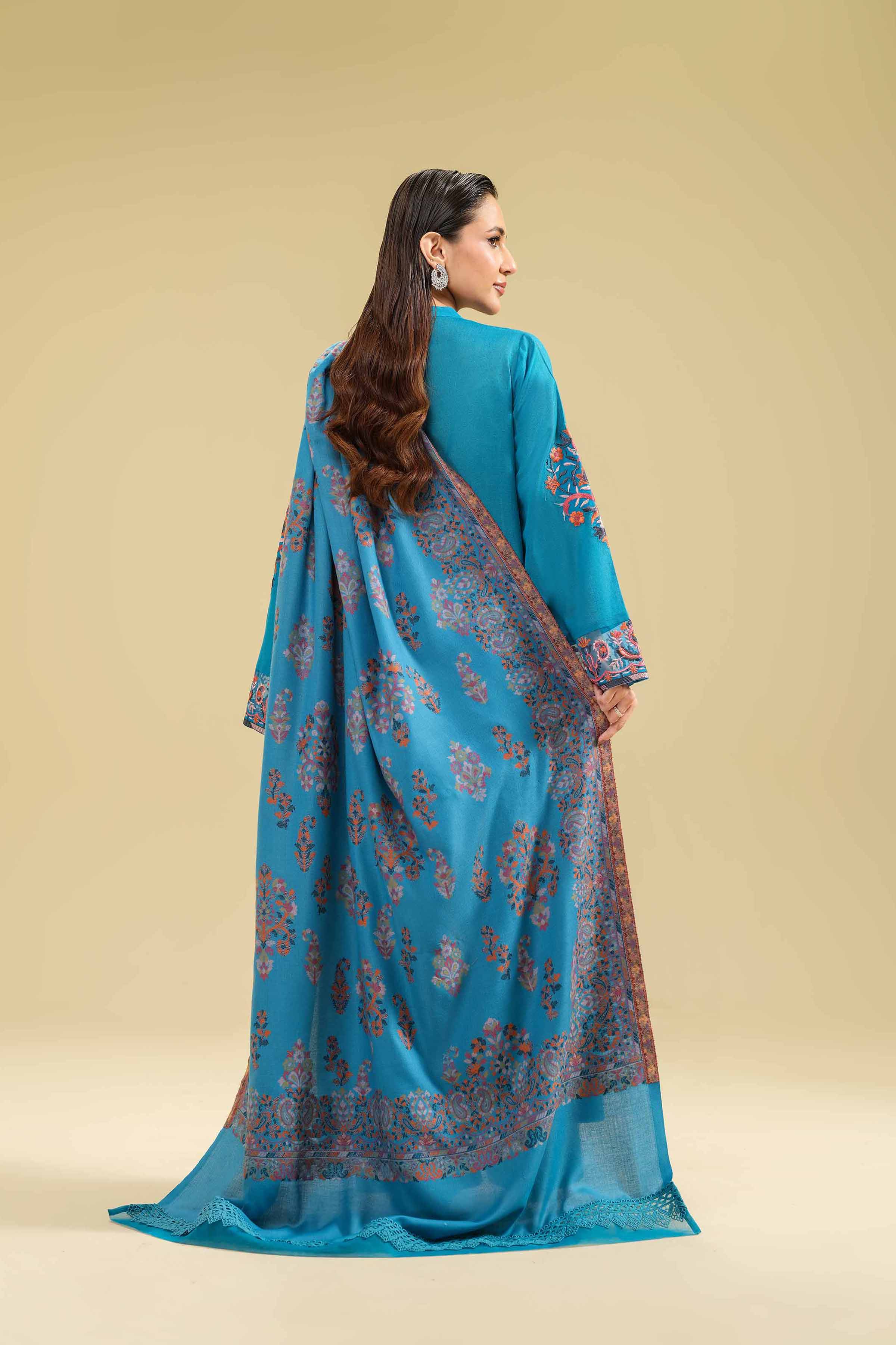 3 Piece - Embroidered Suit - 42404515 - Image 3