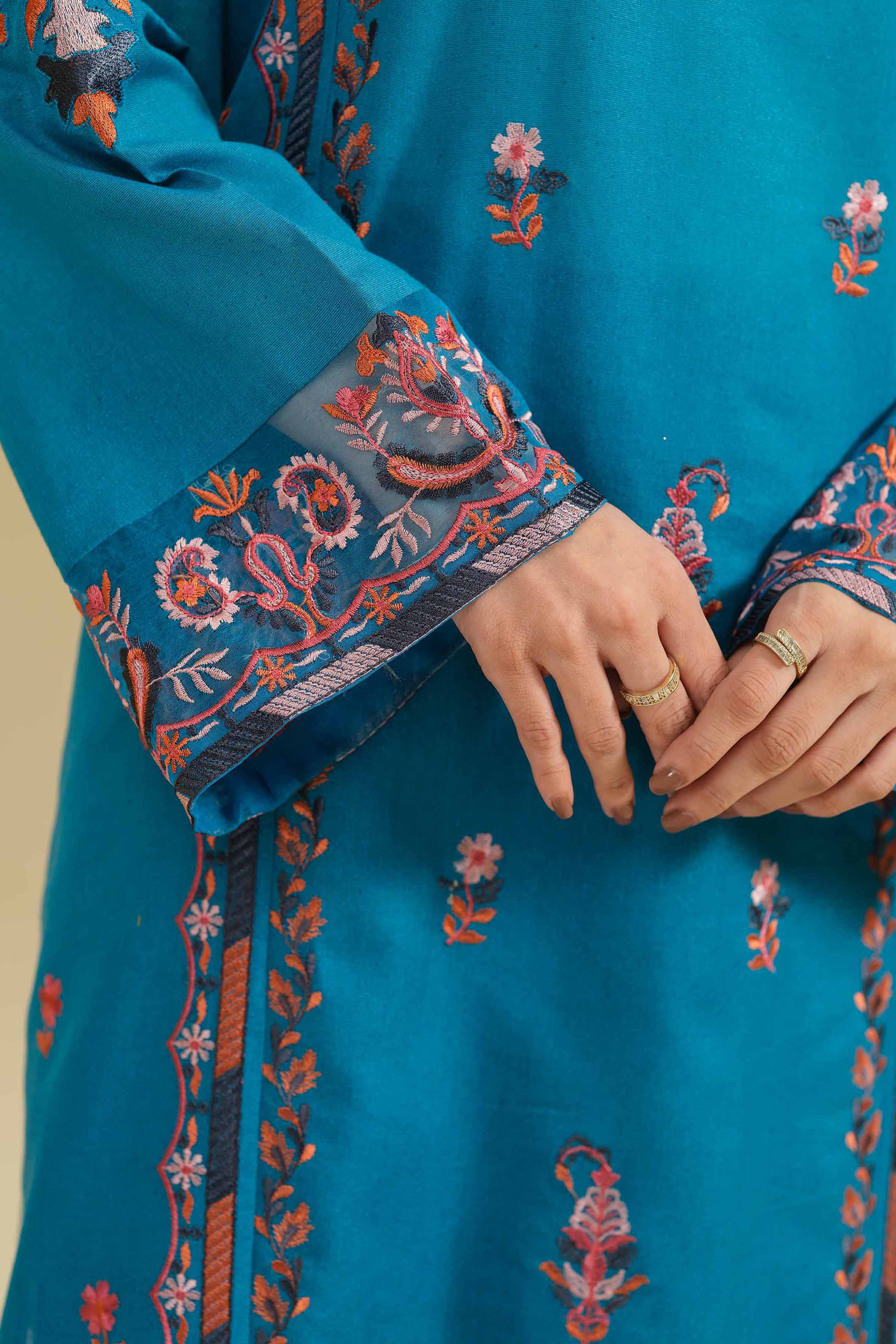 3 Piece - Embroidered Suit - 42404515 - Image 4