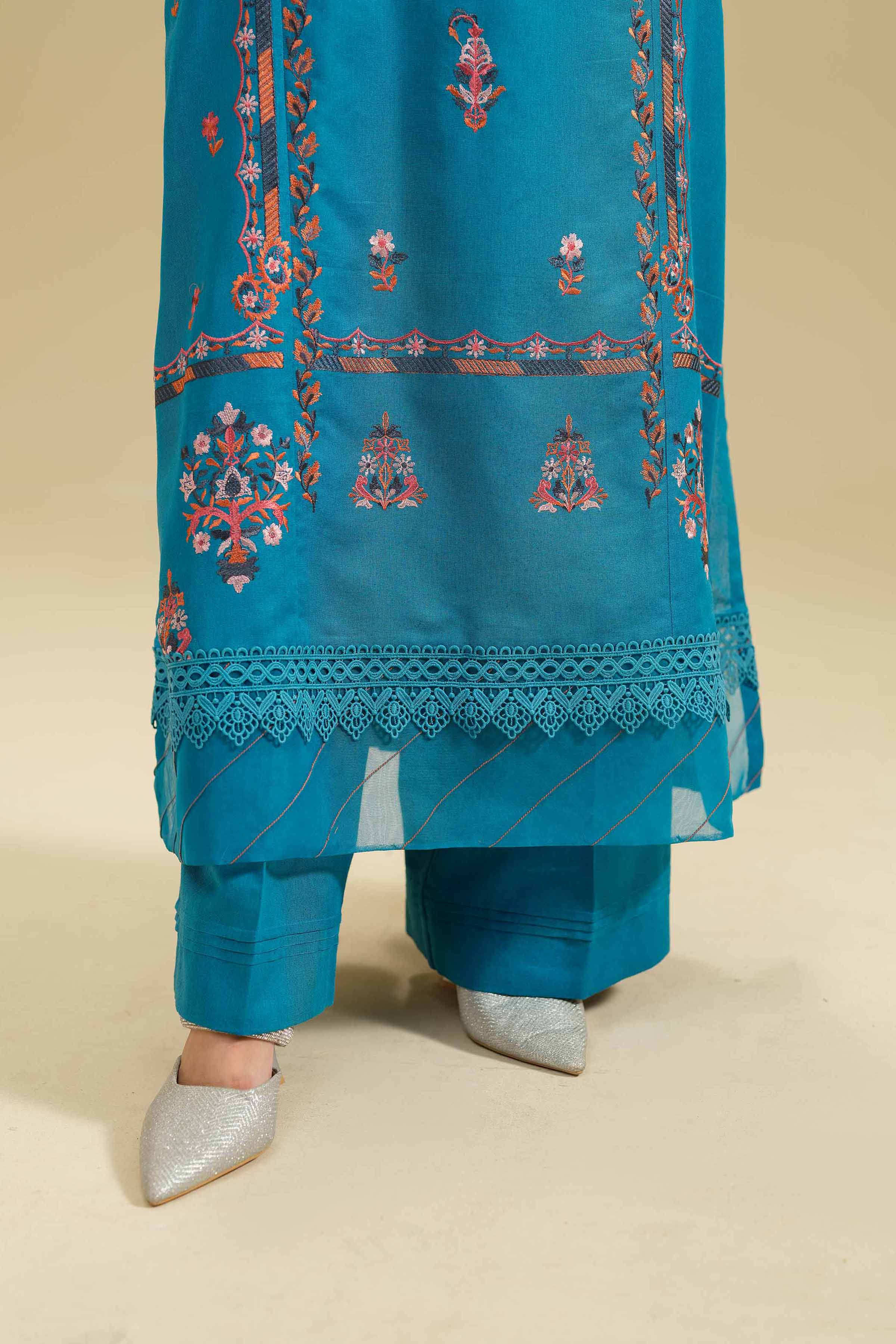 3 Piece - Embroidered Suit - 42404515 - Image 5