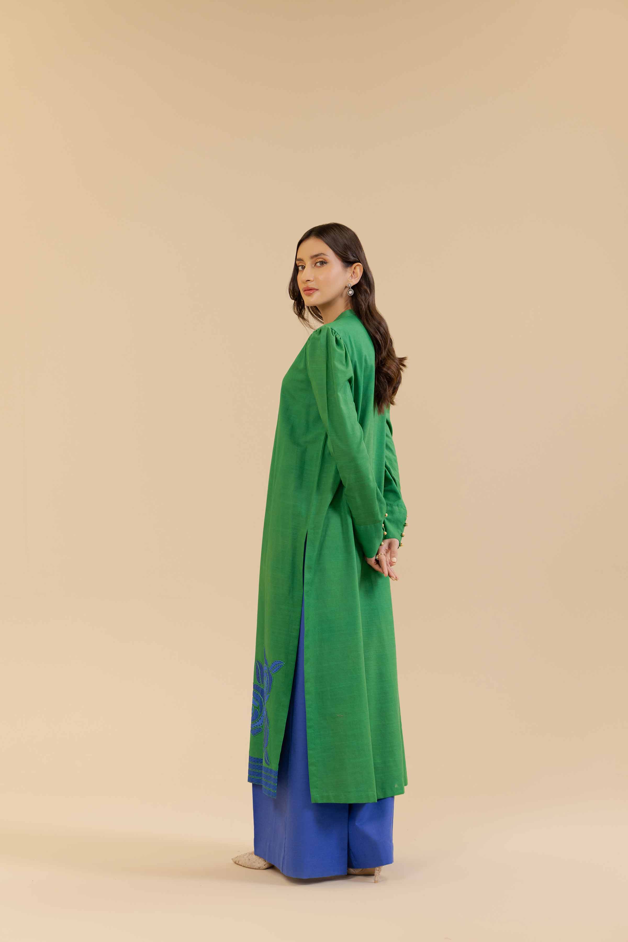 2 Piece - Dyed Embroidered Suit - 42404552 - Image 3