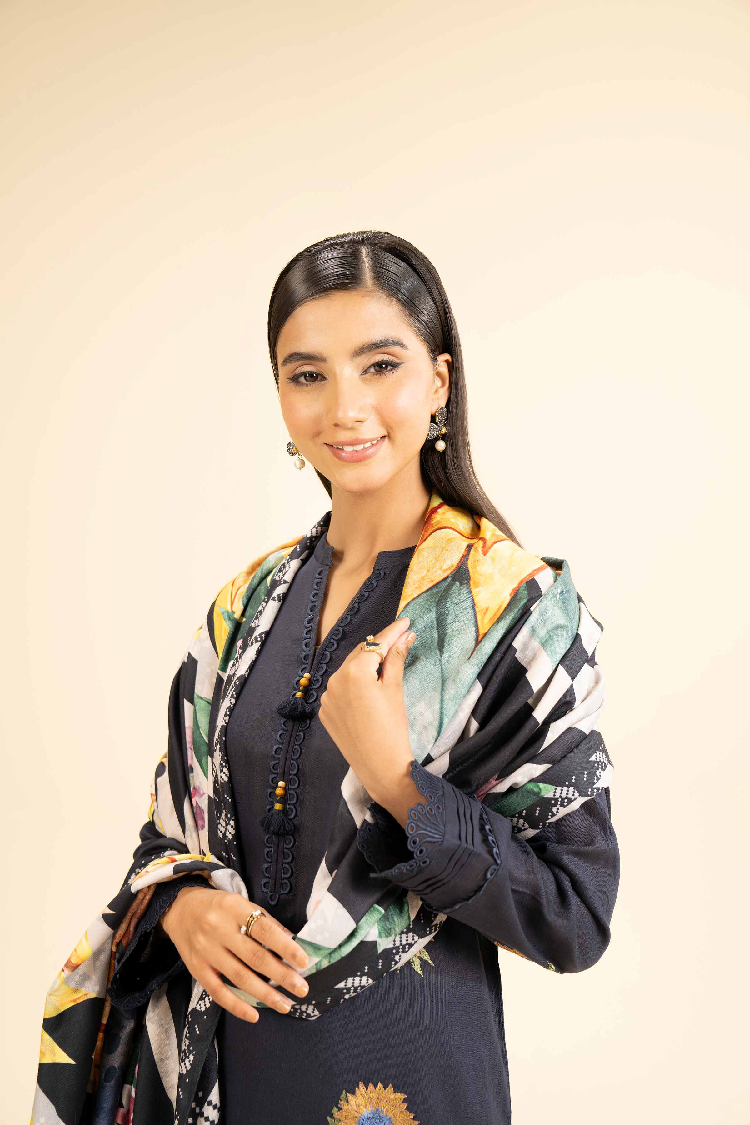 3 Piece - Embroidered Suit - 42404554 - Image 6