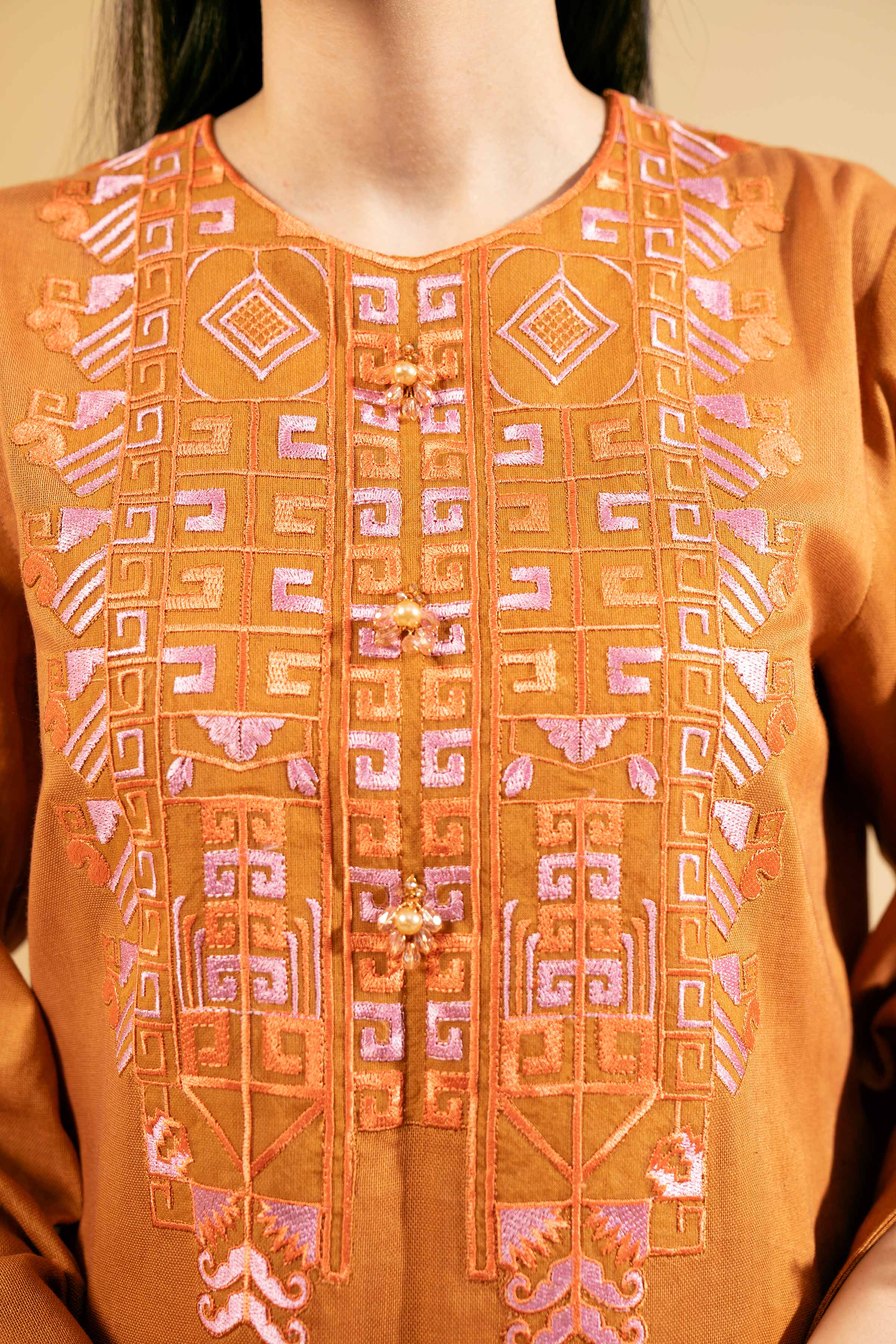 3 Piece - Embroidered Suit - 42404697 - Image 4