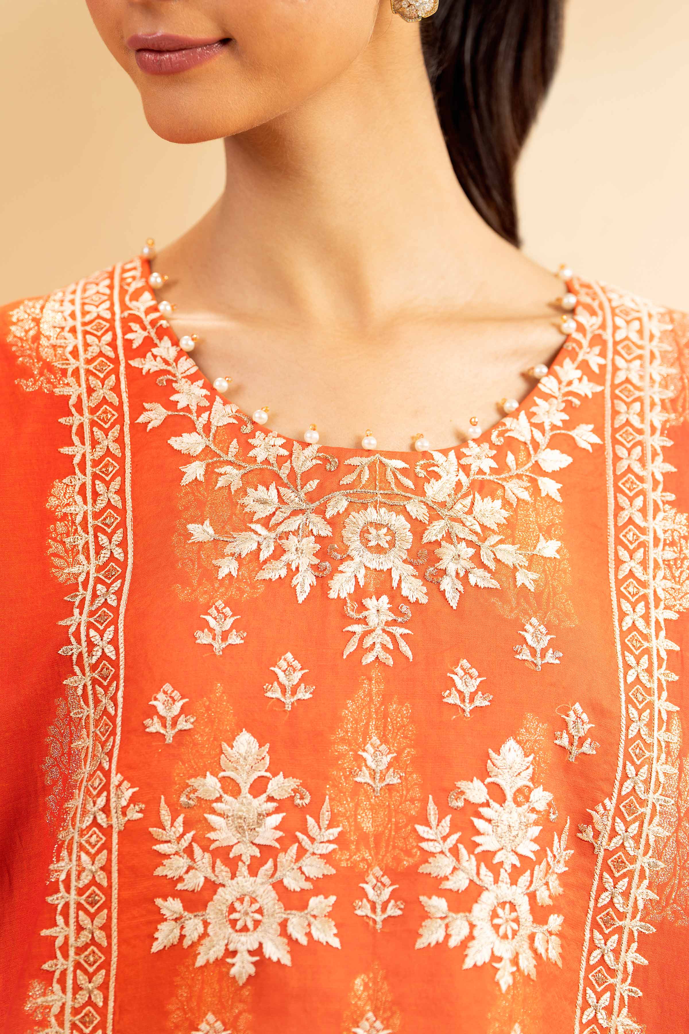 2 Piece - Jacquard Embroidered Suit - 42501022 - Image 4