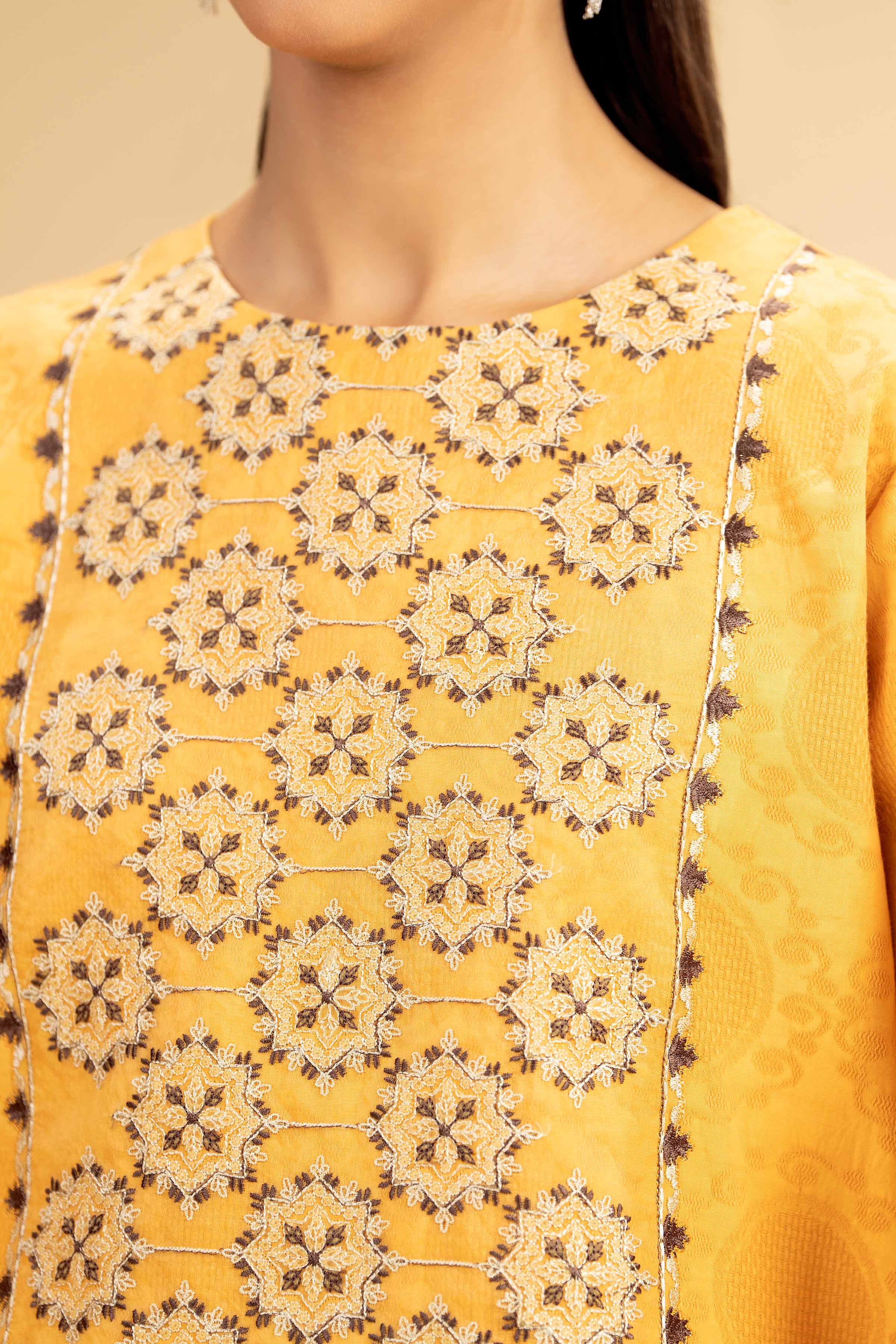 3 Piece - Dyed Embroidered Suit - 42501100 - Image 5