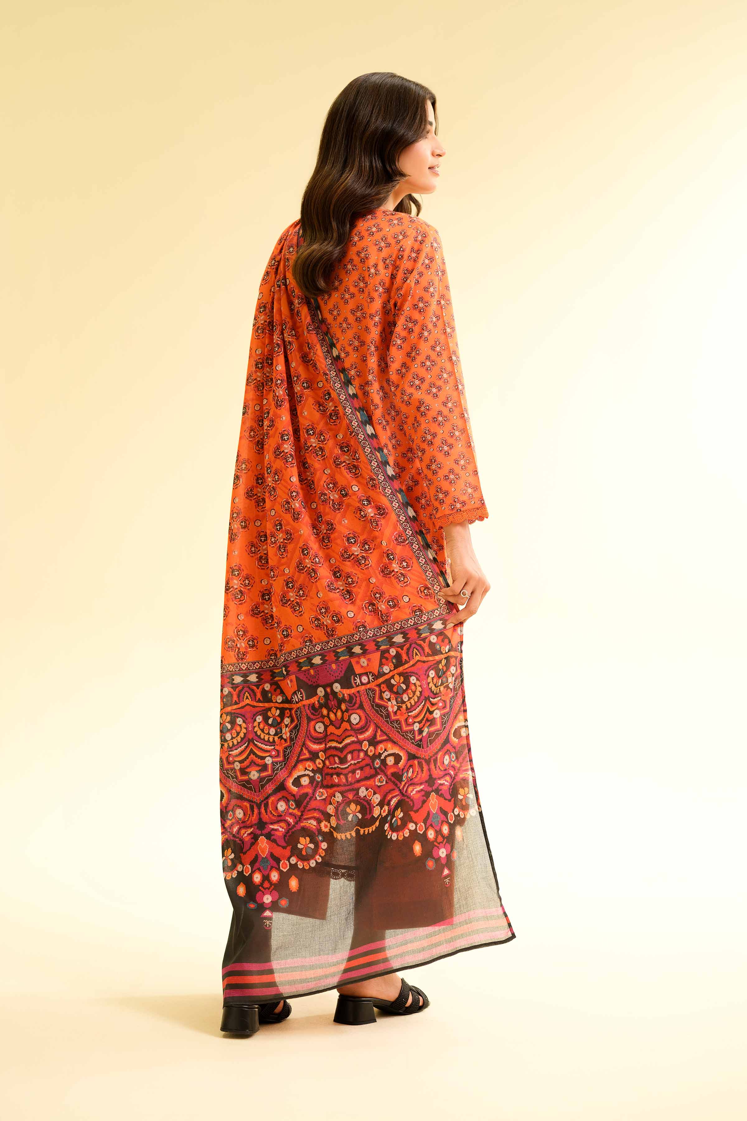 2 Piece - Printed Embroidered Suit - 42501164 - Image 3