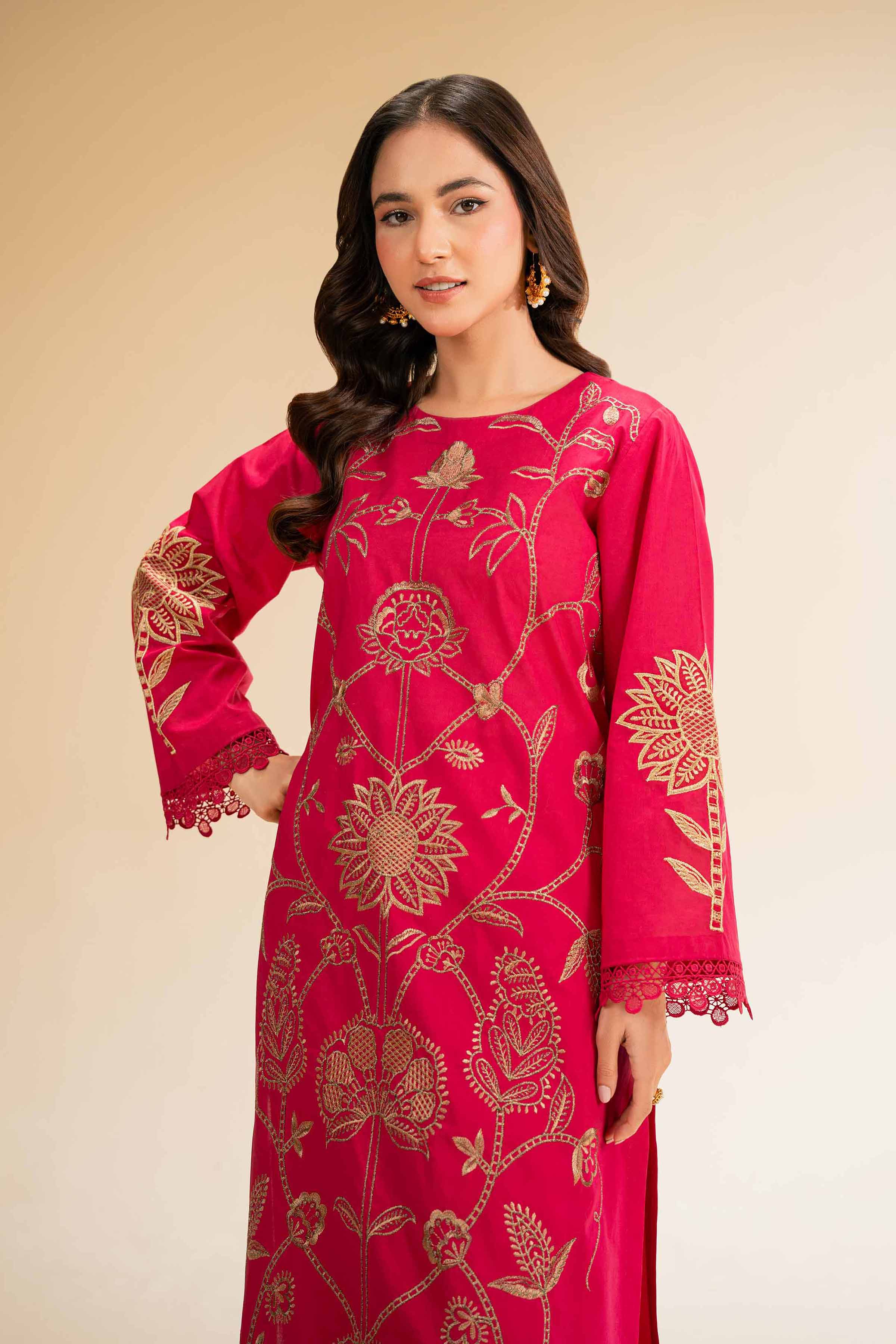 2 Piece - Dyed Embroidered Suit - 42501260 - Image 2