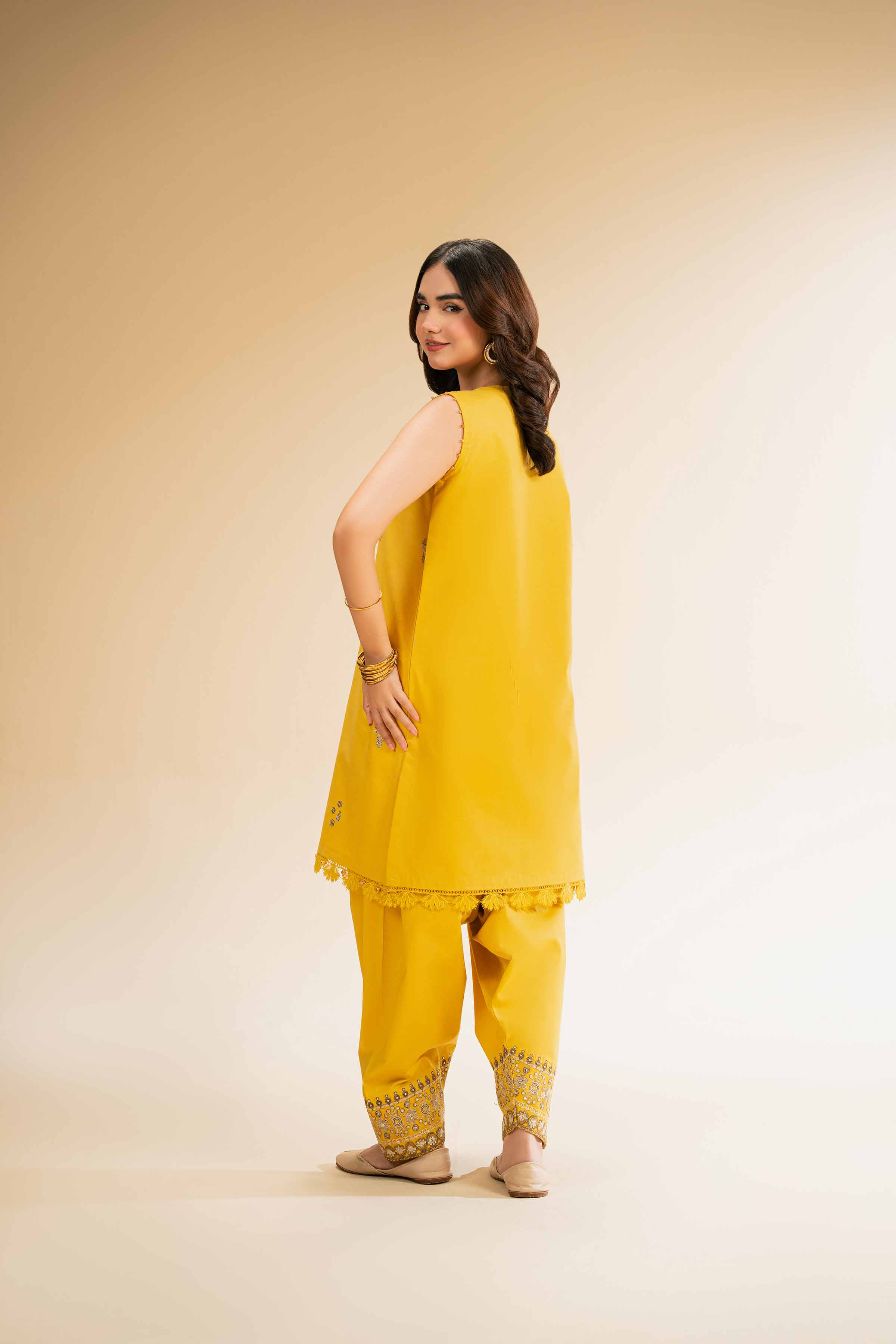 2 Piece - Dyed Embroidered Suit - 42501264 - Image 3