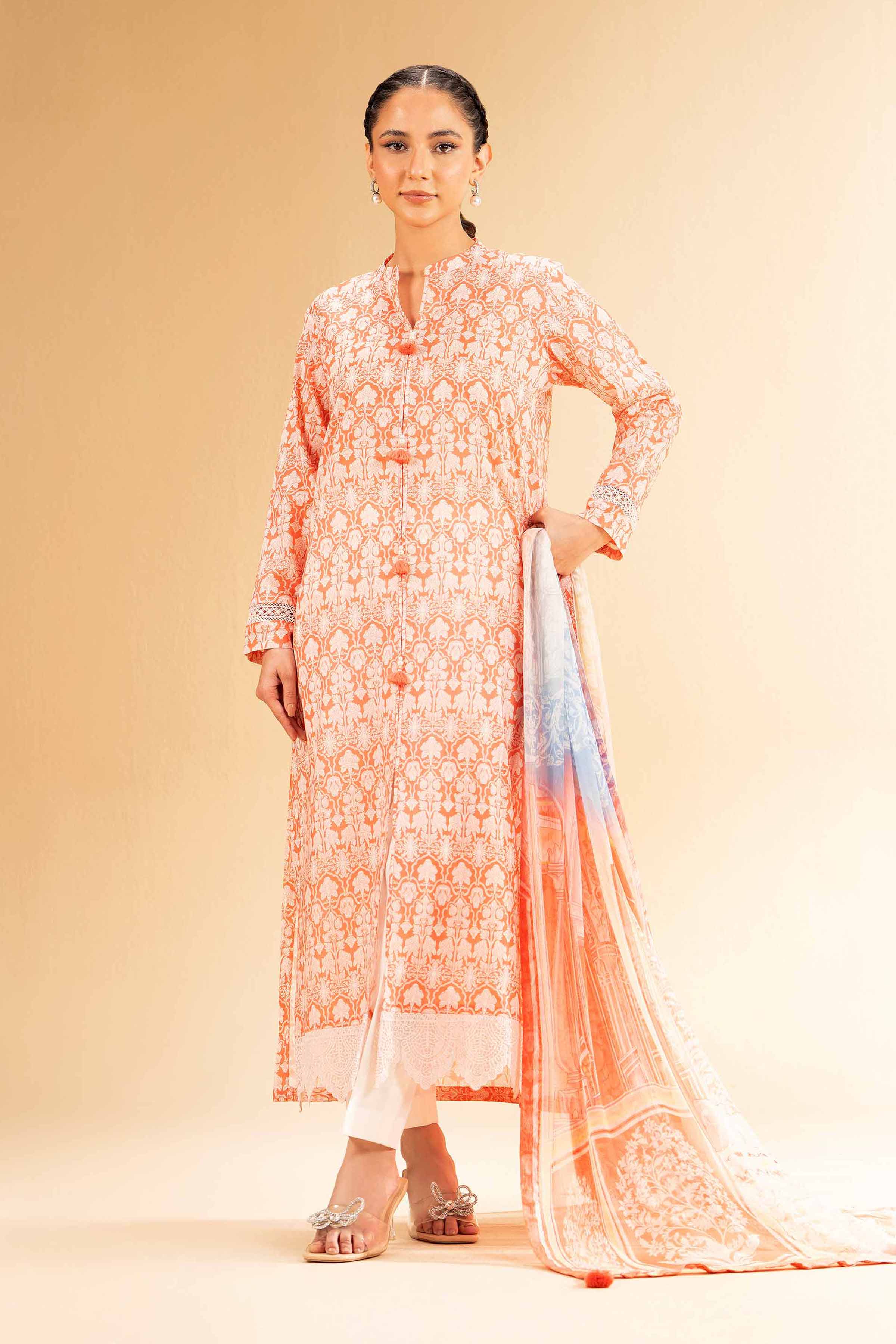 2 Piece - Printed With Laces Suit - 42501268 - Image 2
