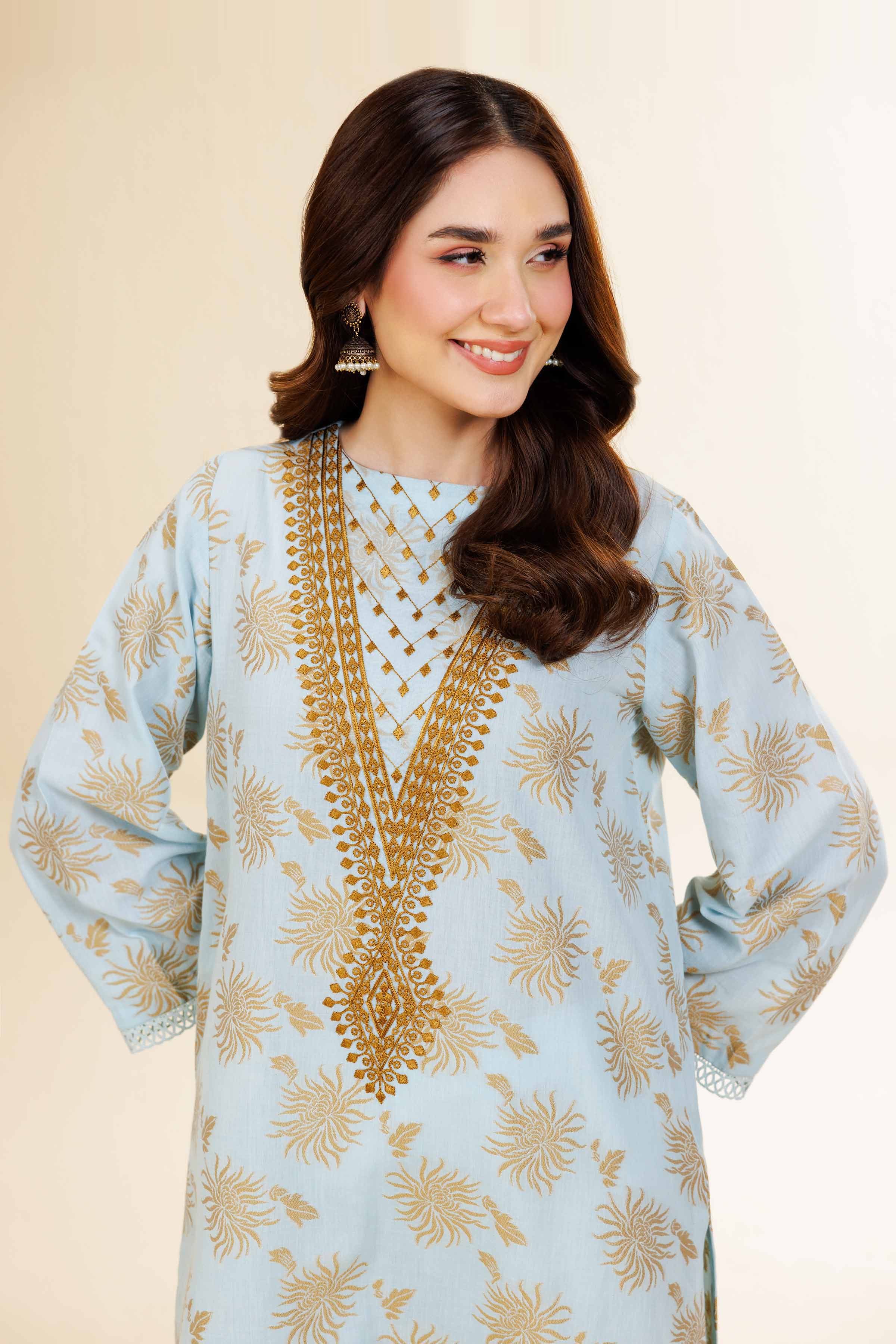 2 Piece - Jacquard Embroidered Suit - 42501295 - Image 2