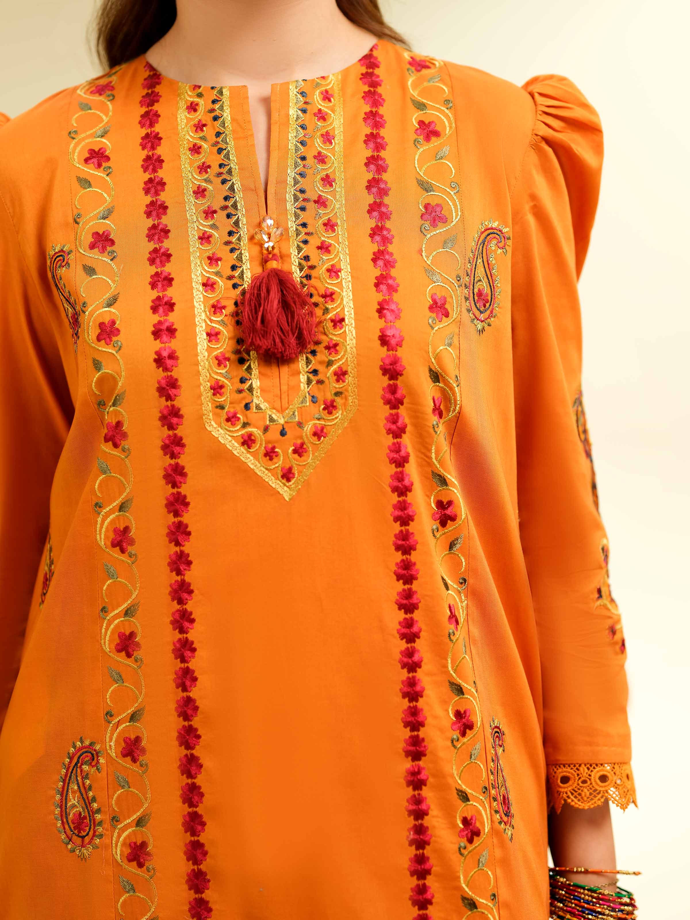 3 Piece - Embroidered Suit - 42501384 - Image 4