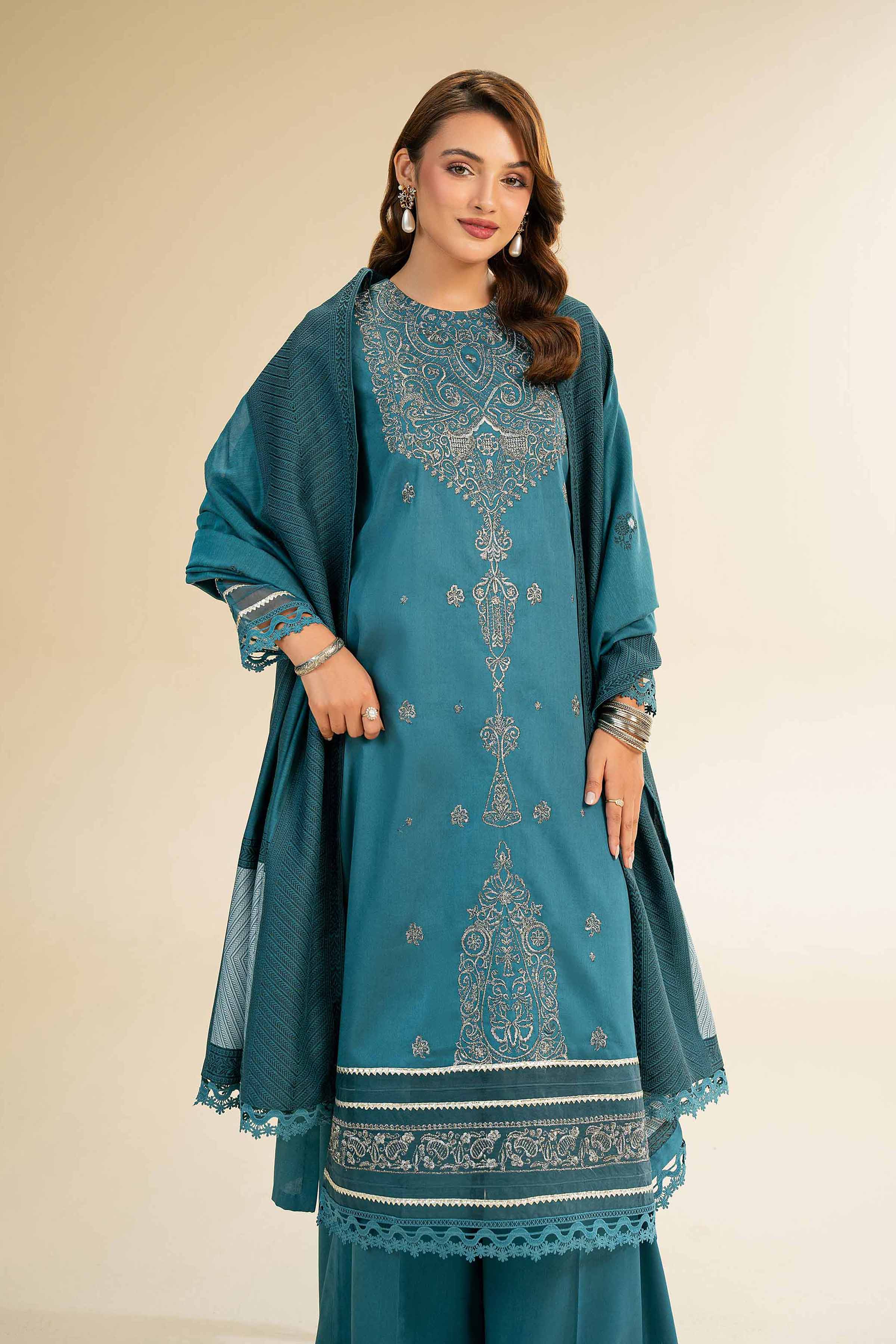 3 Piece - Embroidered Suit - 42501388 - Image 2