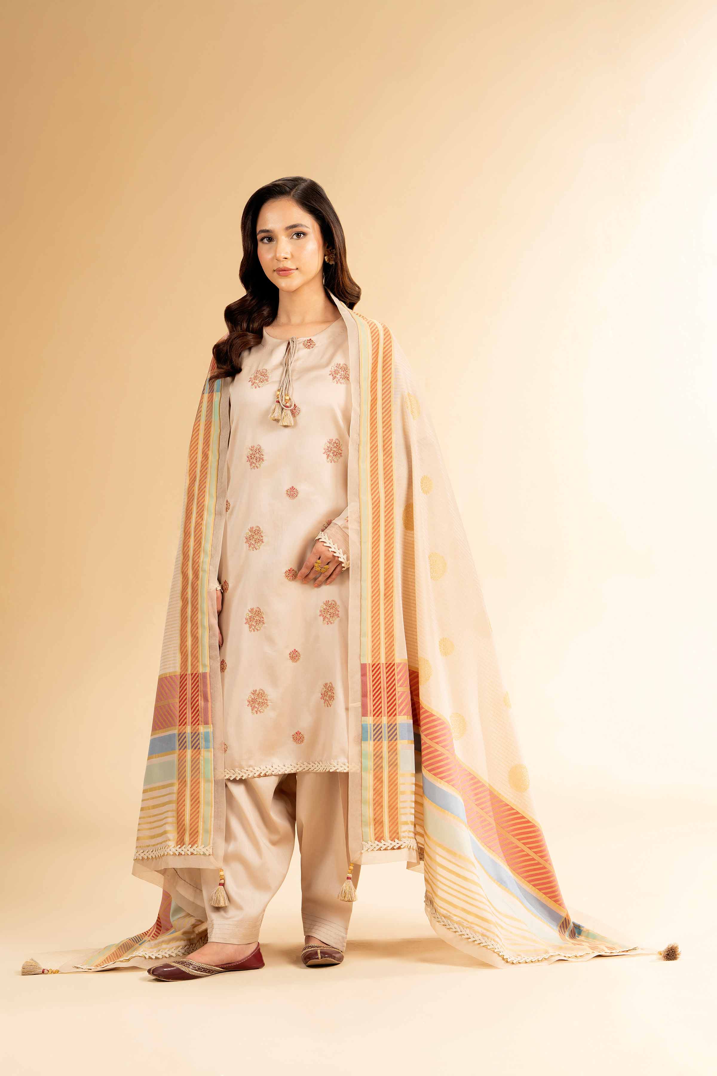 3 Piece - Embroidered Suit - 42501395 - Image 5