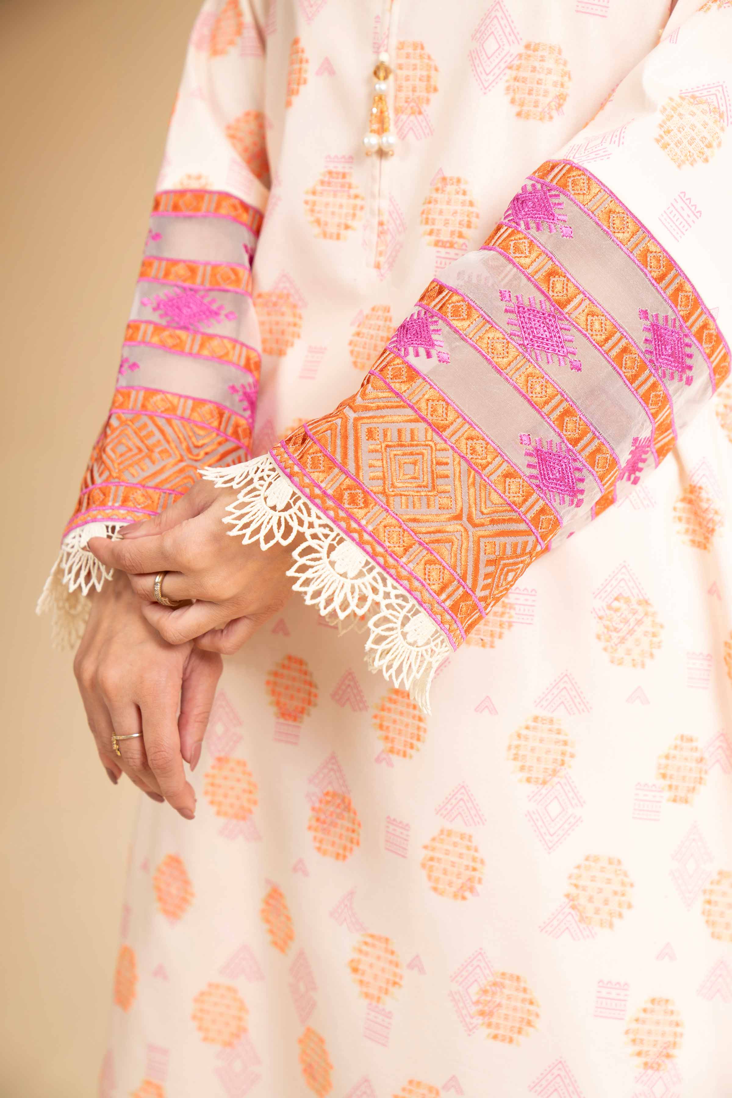 3 Piece - Digital Printed Embroidered Suit - 42501637 - Image 6