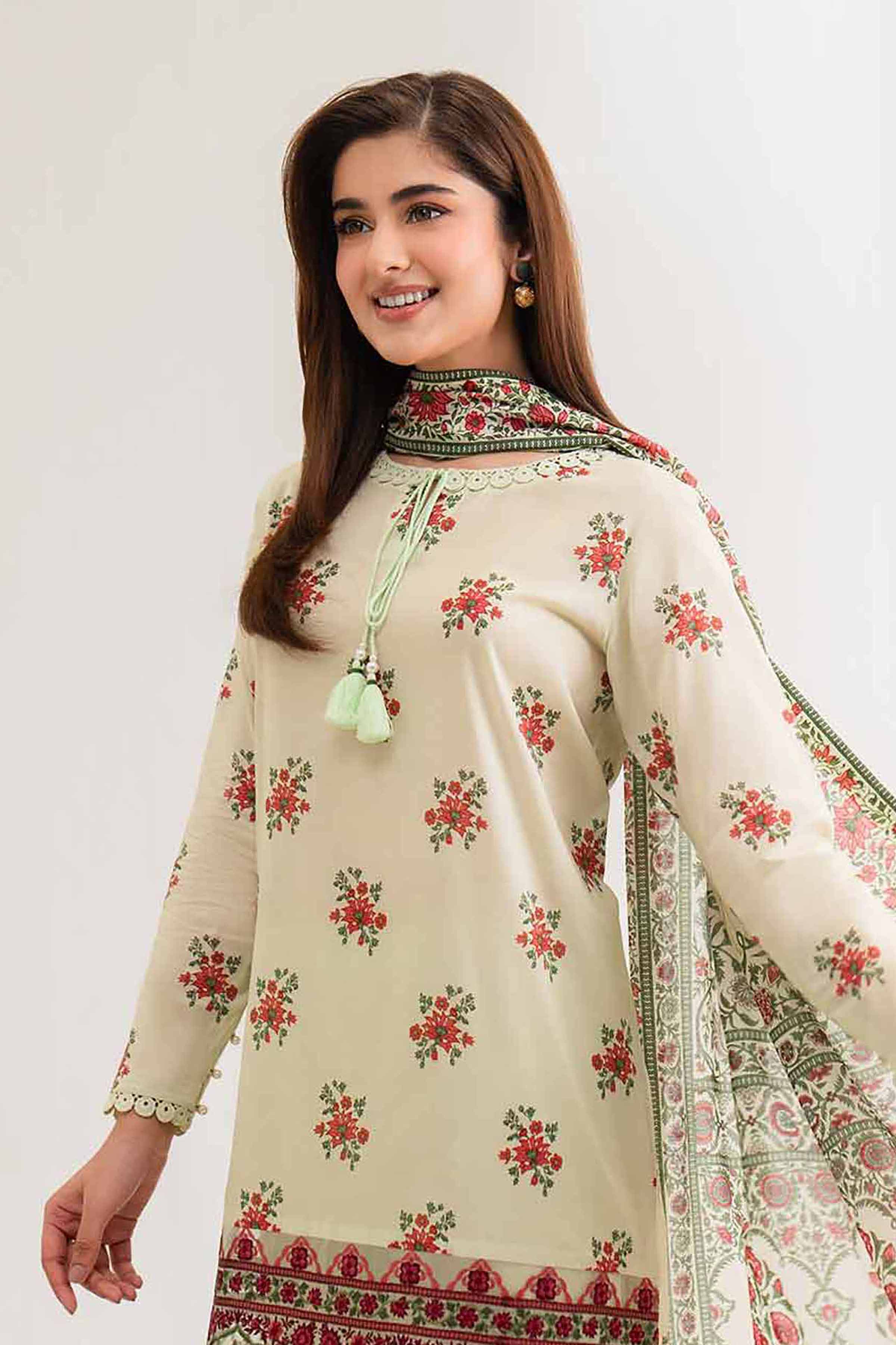 2 Piece - Digital Printed Embroidered Suit - 42501762 - Image 2