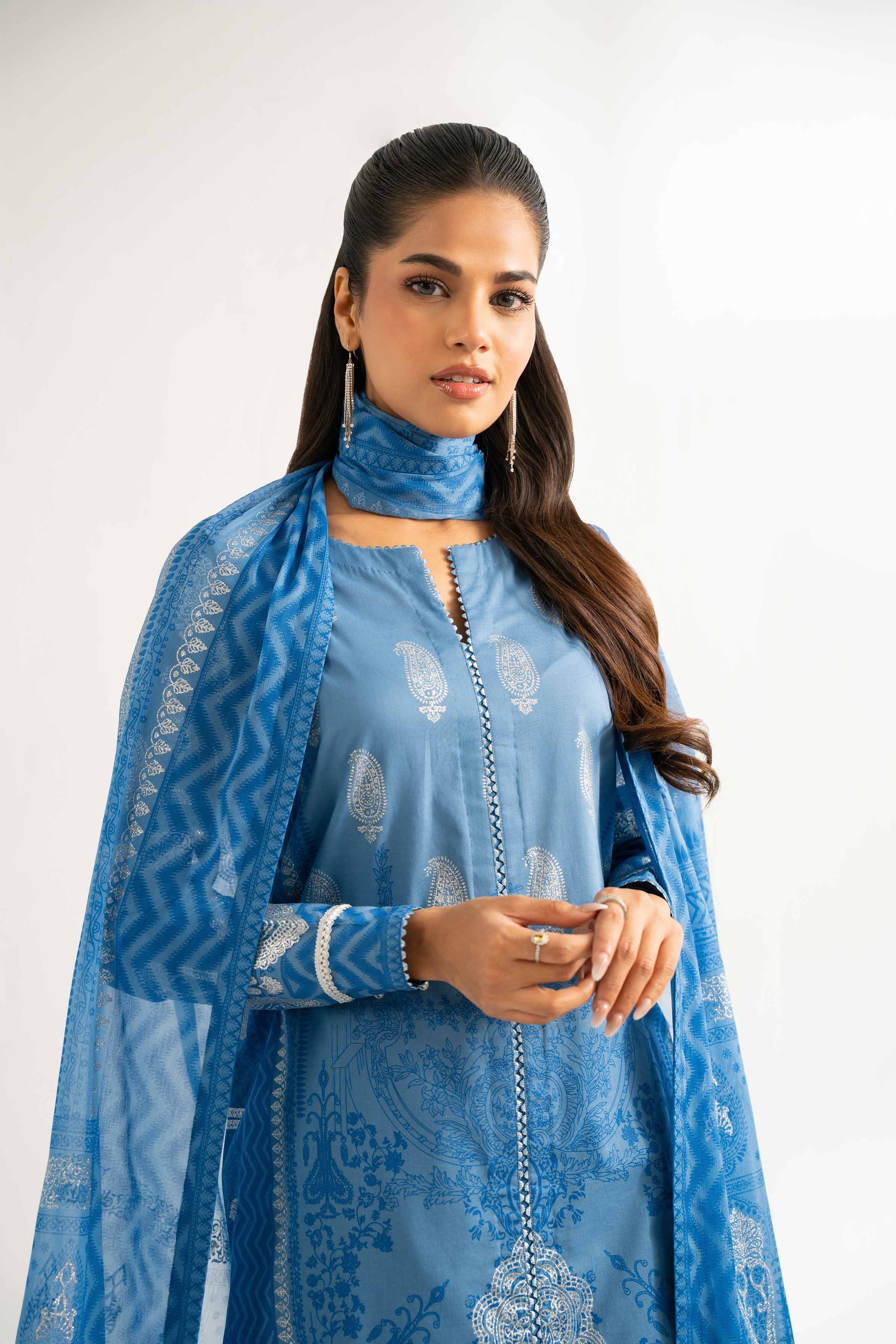 3 Piece - Foil Printed Suit - 42501904 - Image 5