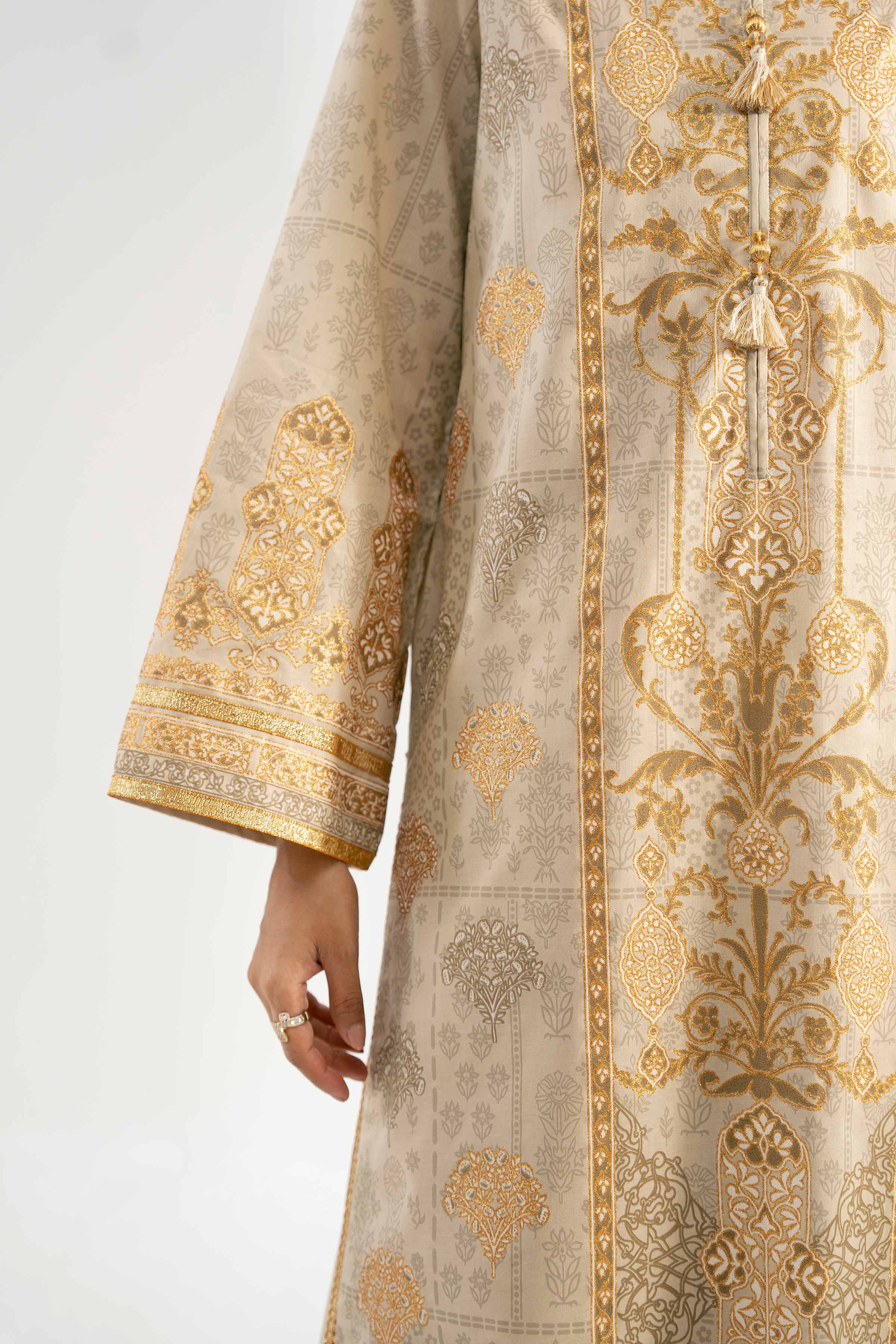3 Piece - Foil Printed Suit - 42501907 - Image 5