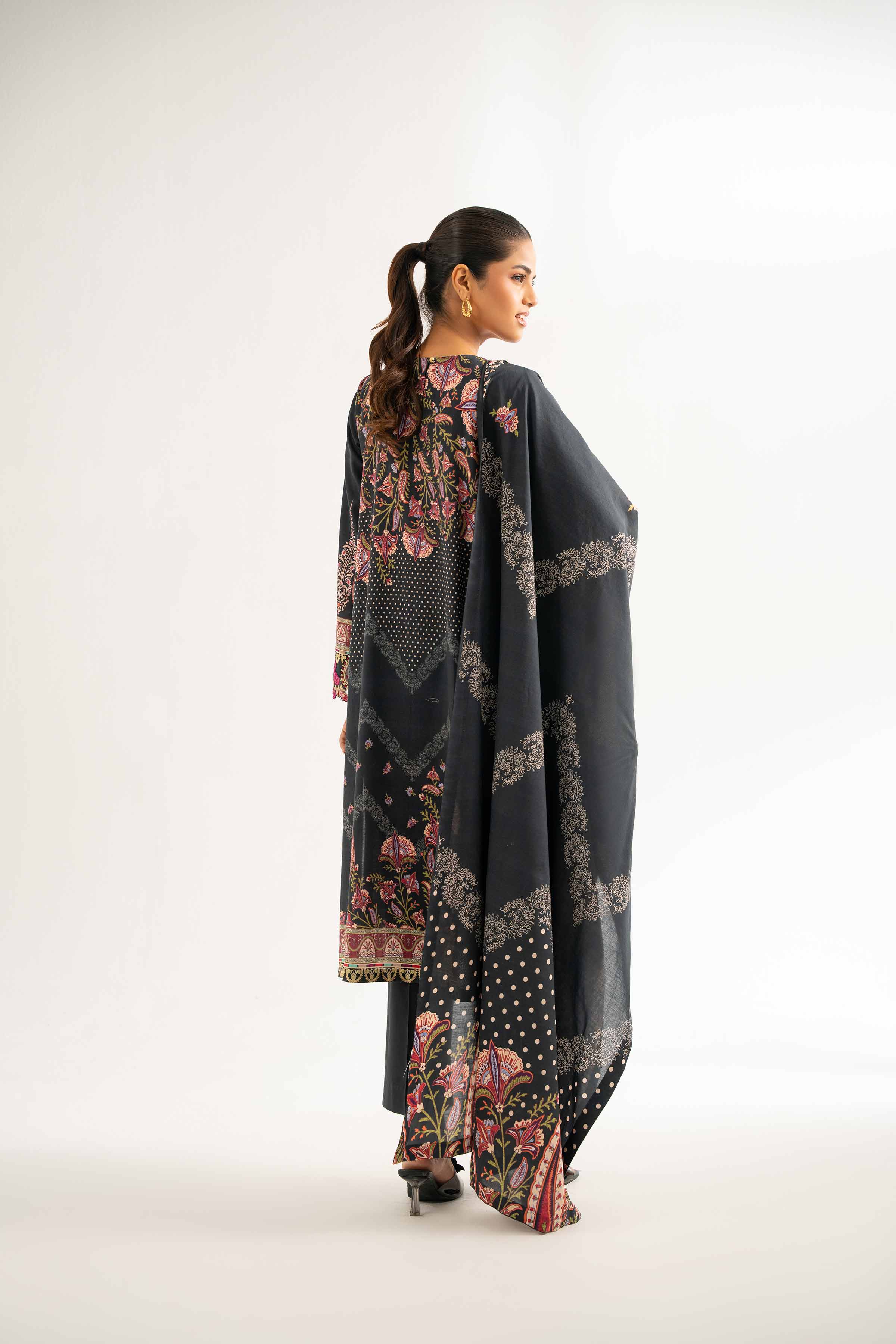 3 Piece - Digital Printed Embroidered Suit - 42501924 - Image 3