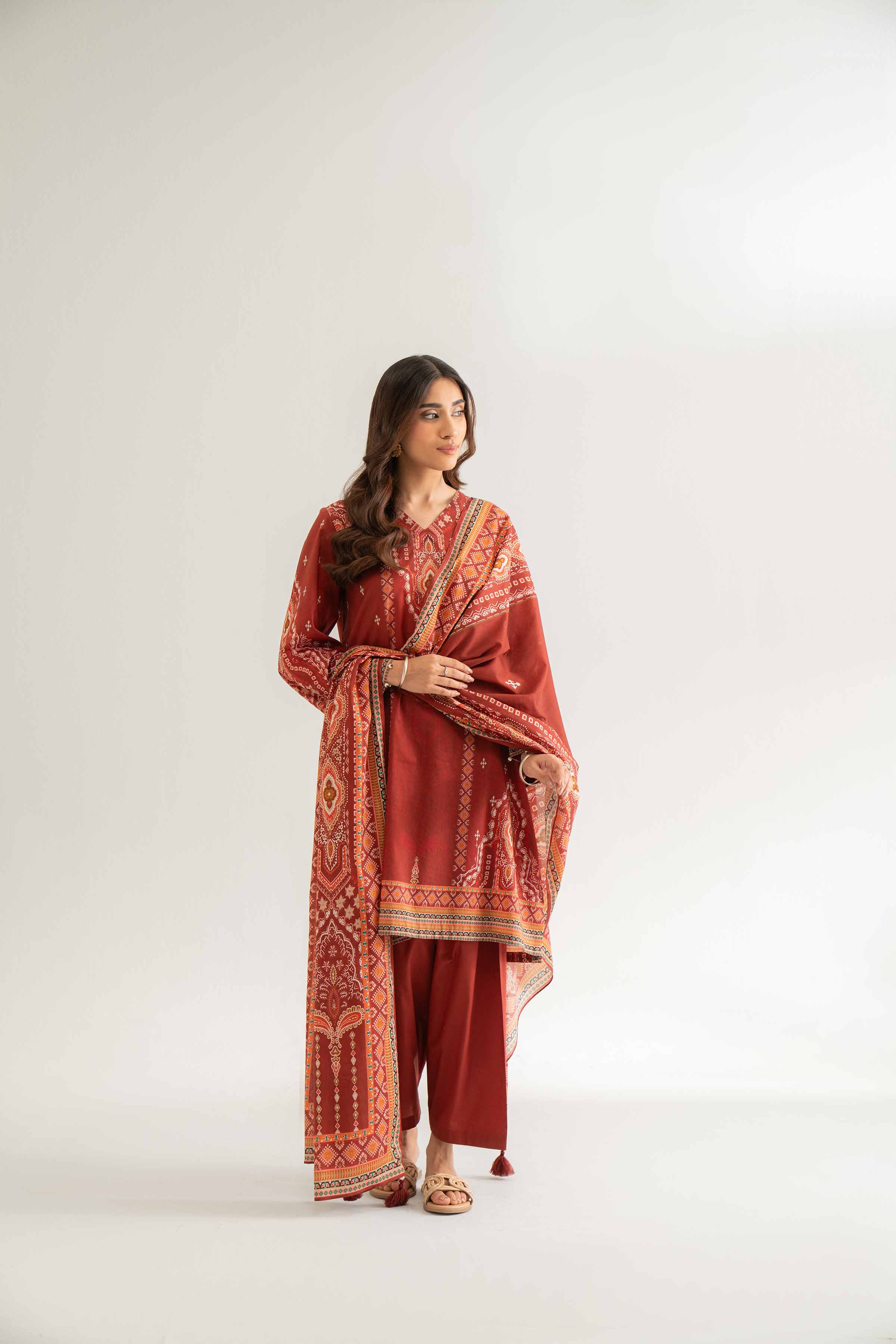 3 Piece - Digital Printed Suit - 42501936 - Image 4