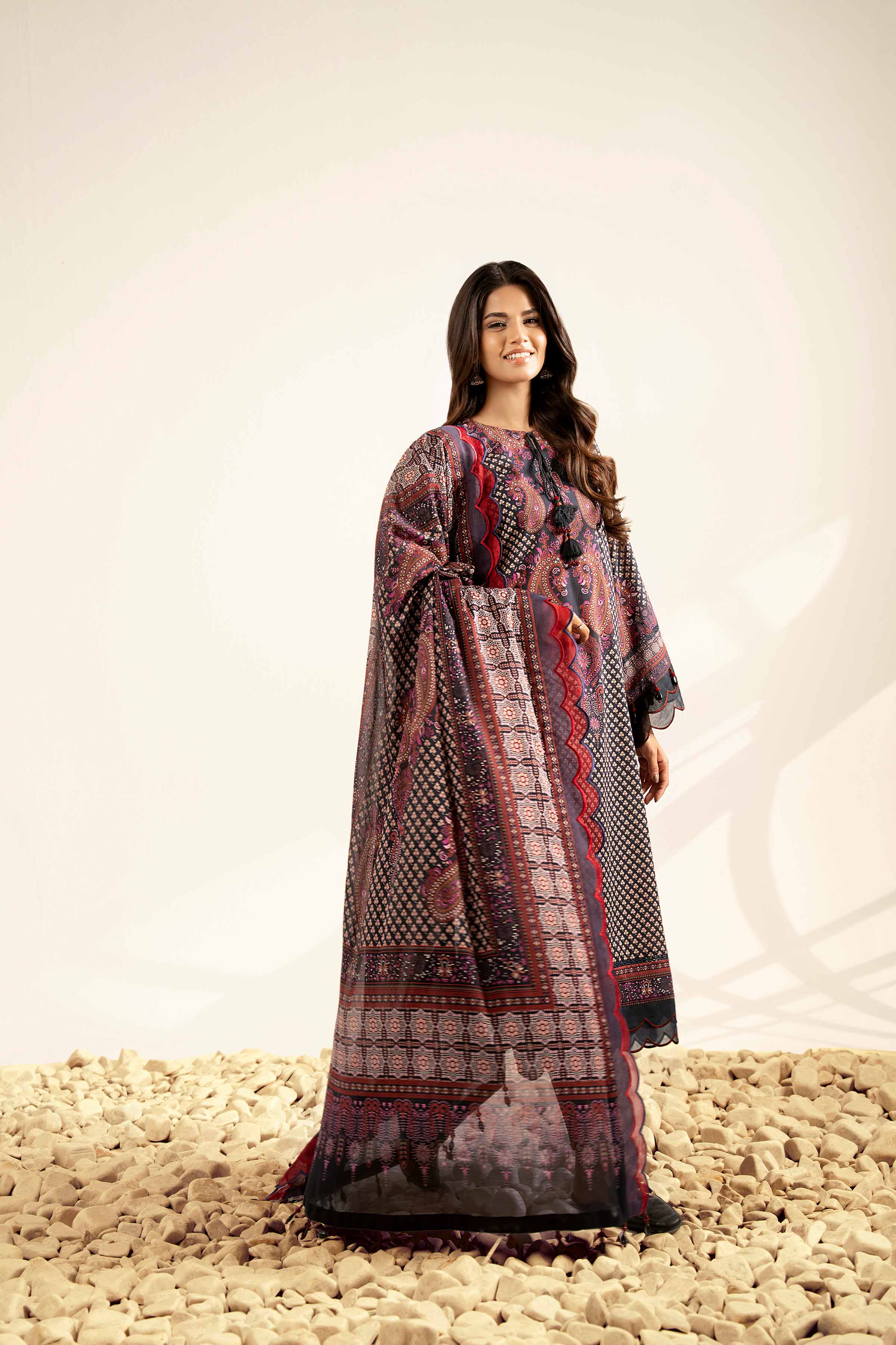 3 Piece - Digital Printed Suit - 42502100 - Image 6