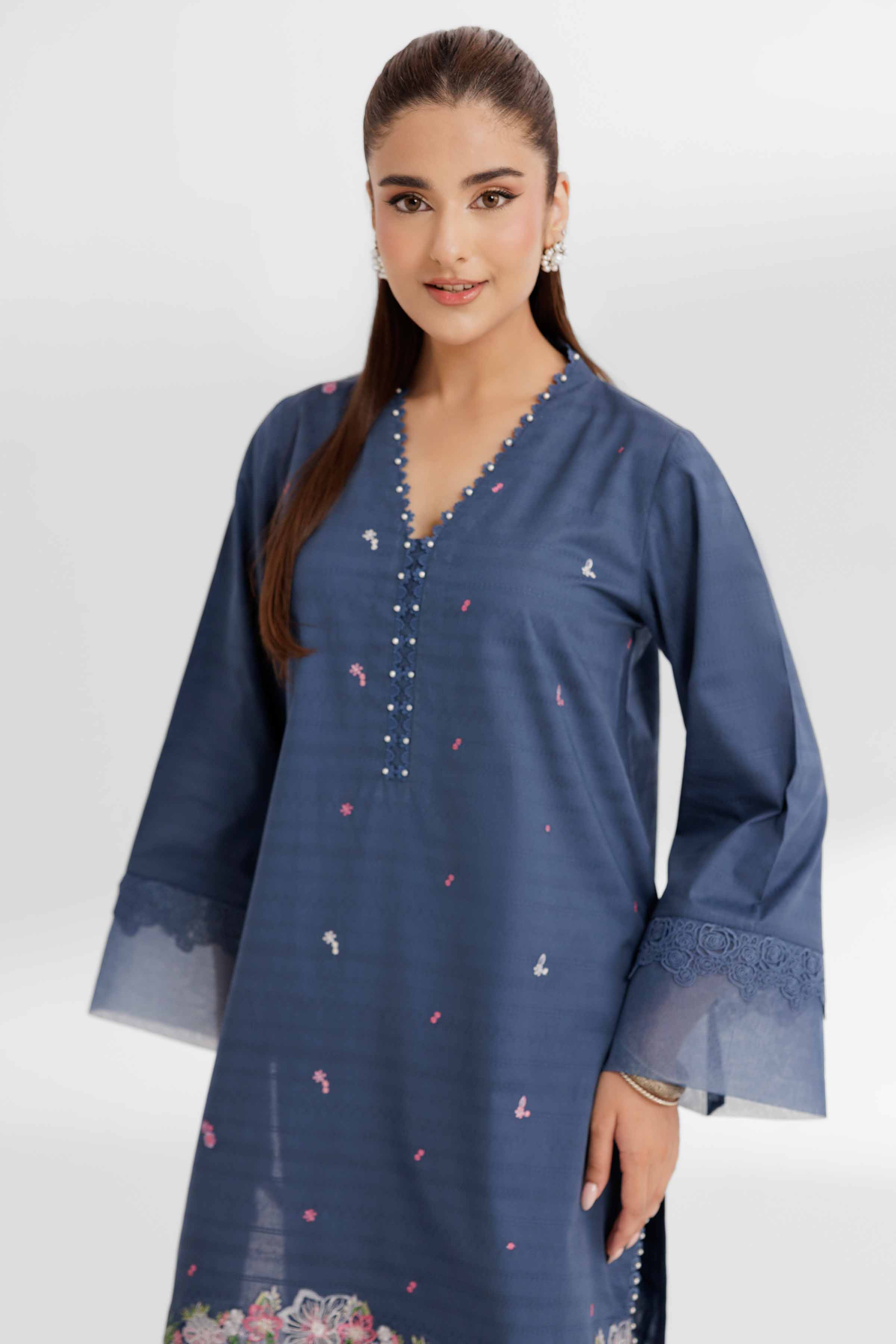 2 Piece - Dyed Embroidered Suit - 42502157 - Image 4