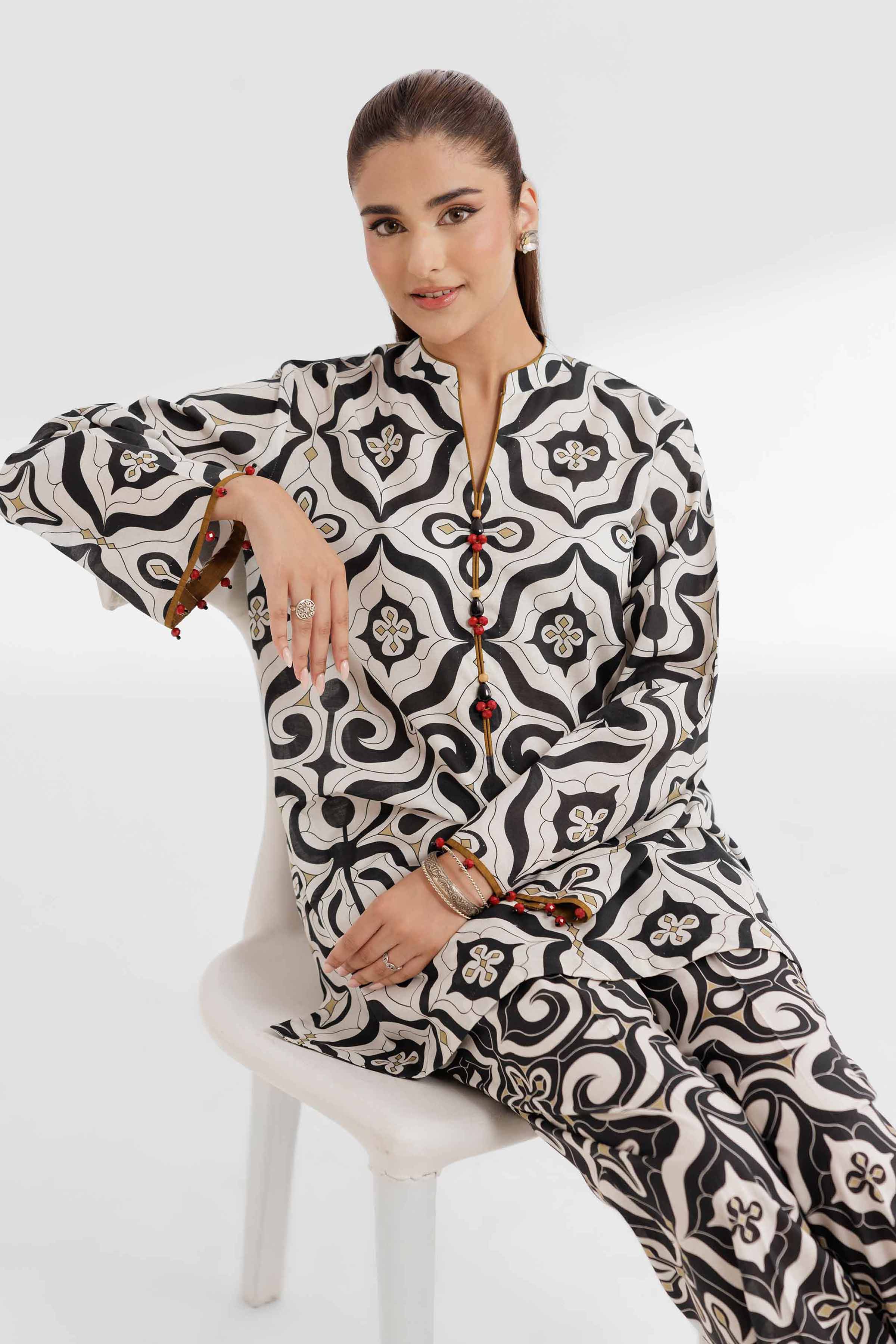 2 Piece - Printed Suit - 42502169 - Image 2