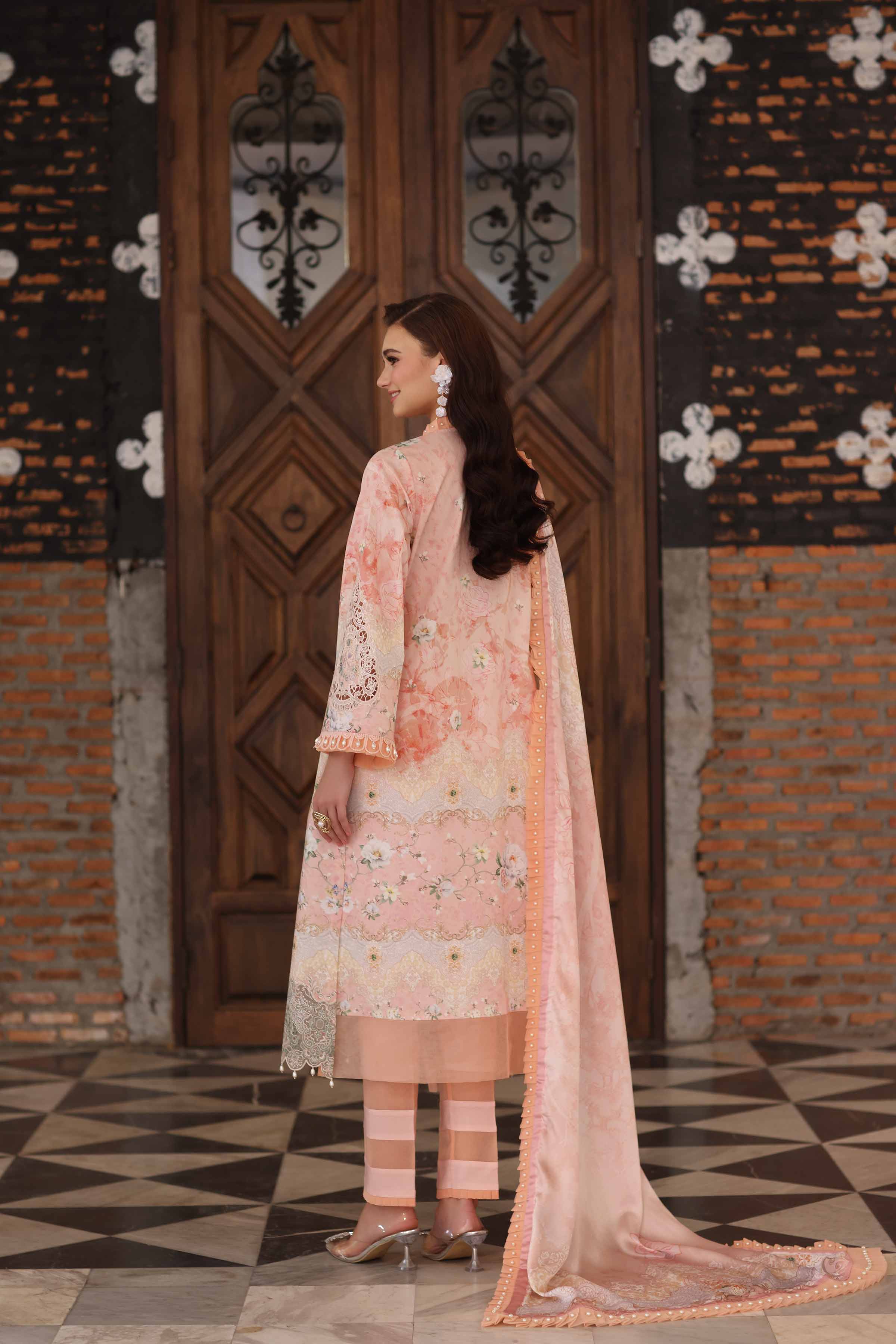 3 Piece - Digital Printed Embroidered Suit - 42502214 - Image 4