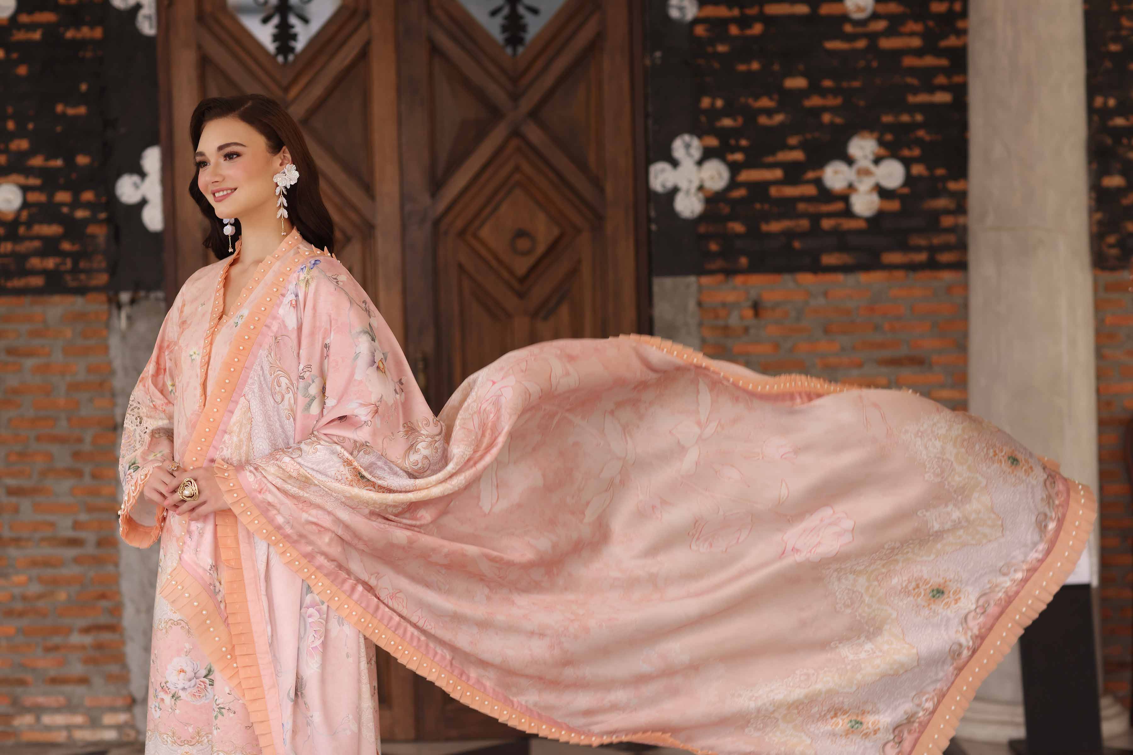 3 Piece - Digital Printed Embroidered Suit - 42502214 - Image 9