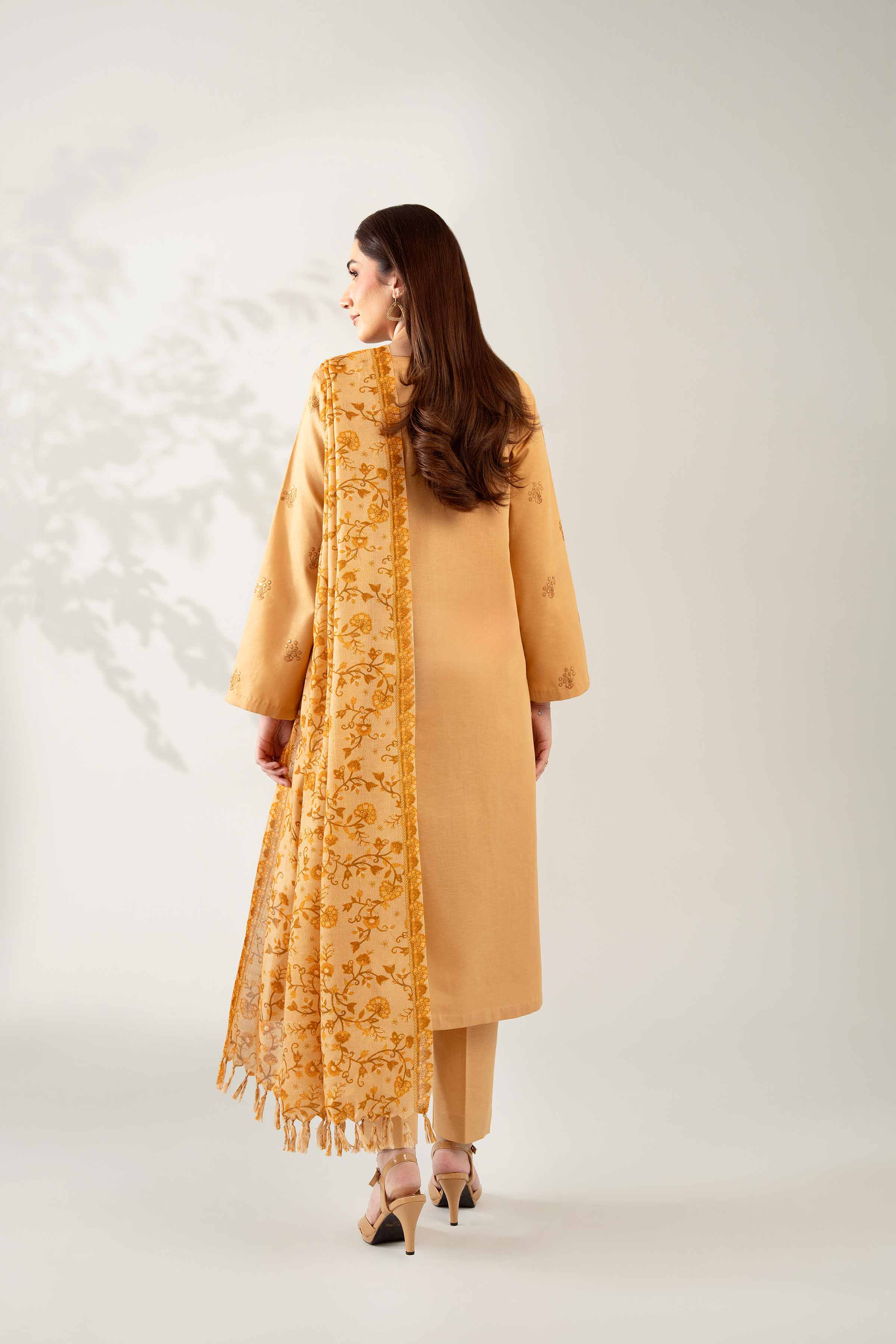 3 Piece - Digital Printed Embroidered Suit - 42502301 - Image 3