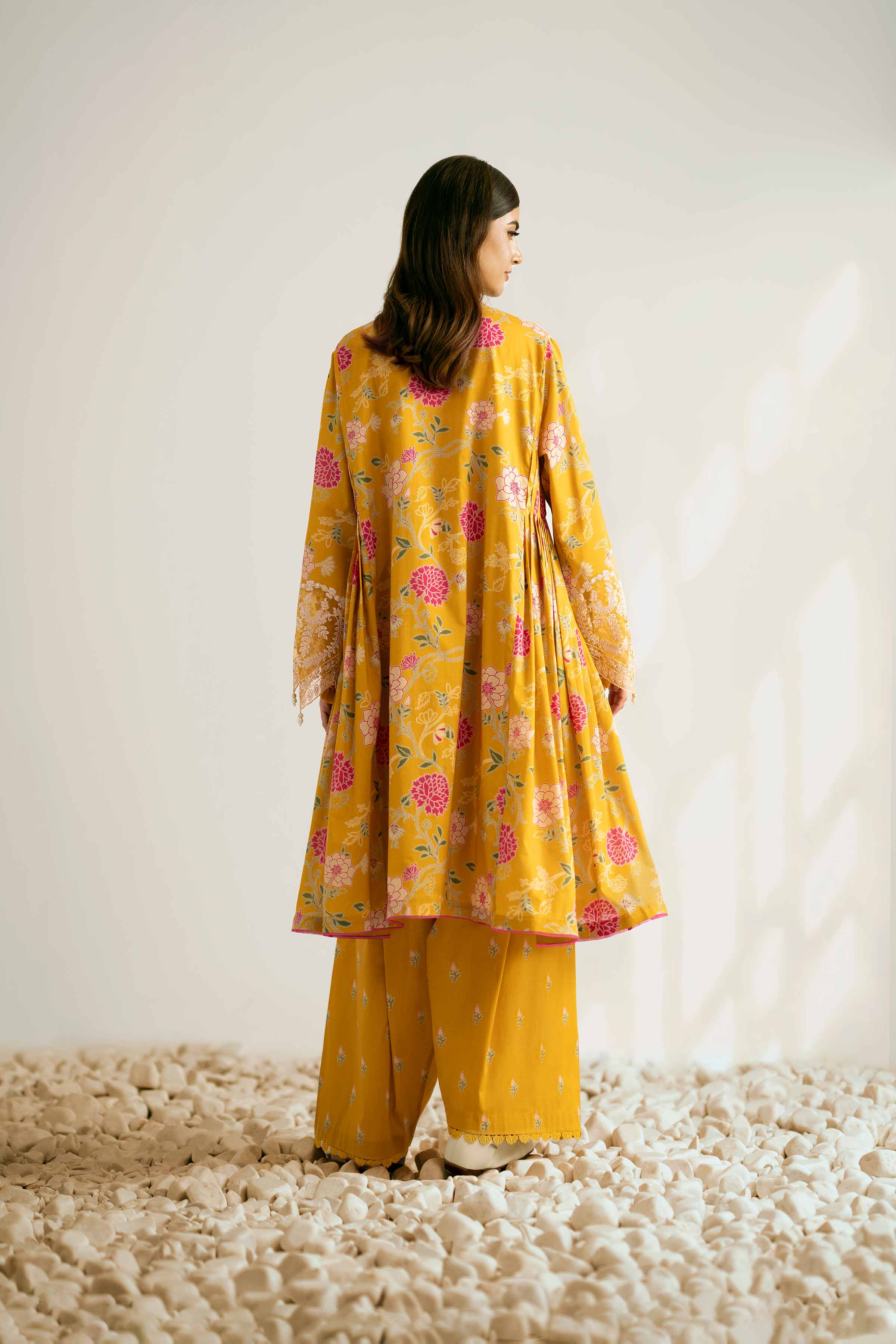 2 Piece - Printed Embroidered Suit - 42502357 - Image 3