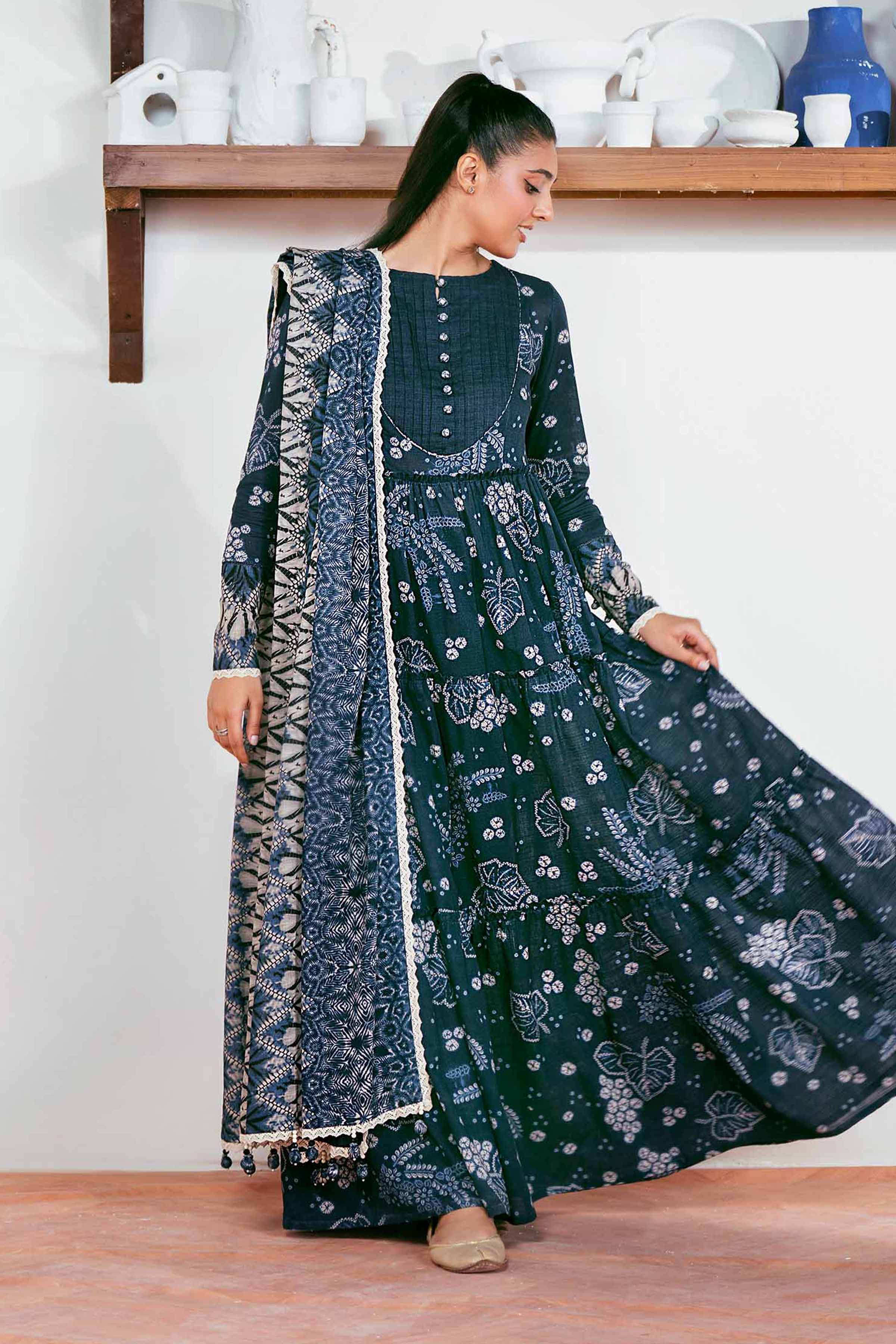 3 Piece - Printed Suit - 42502430