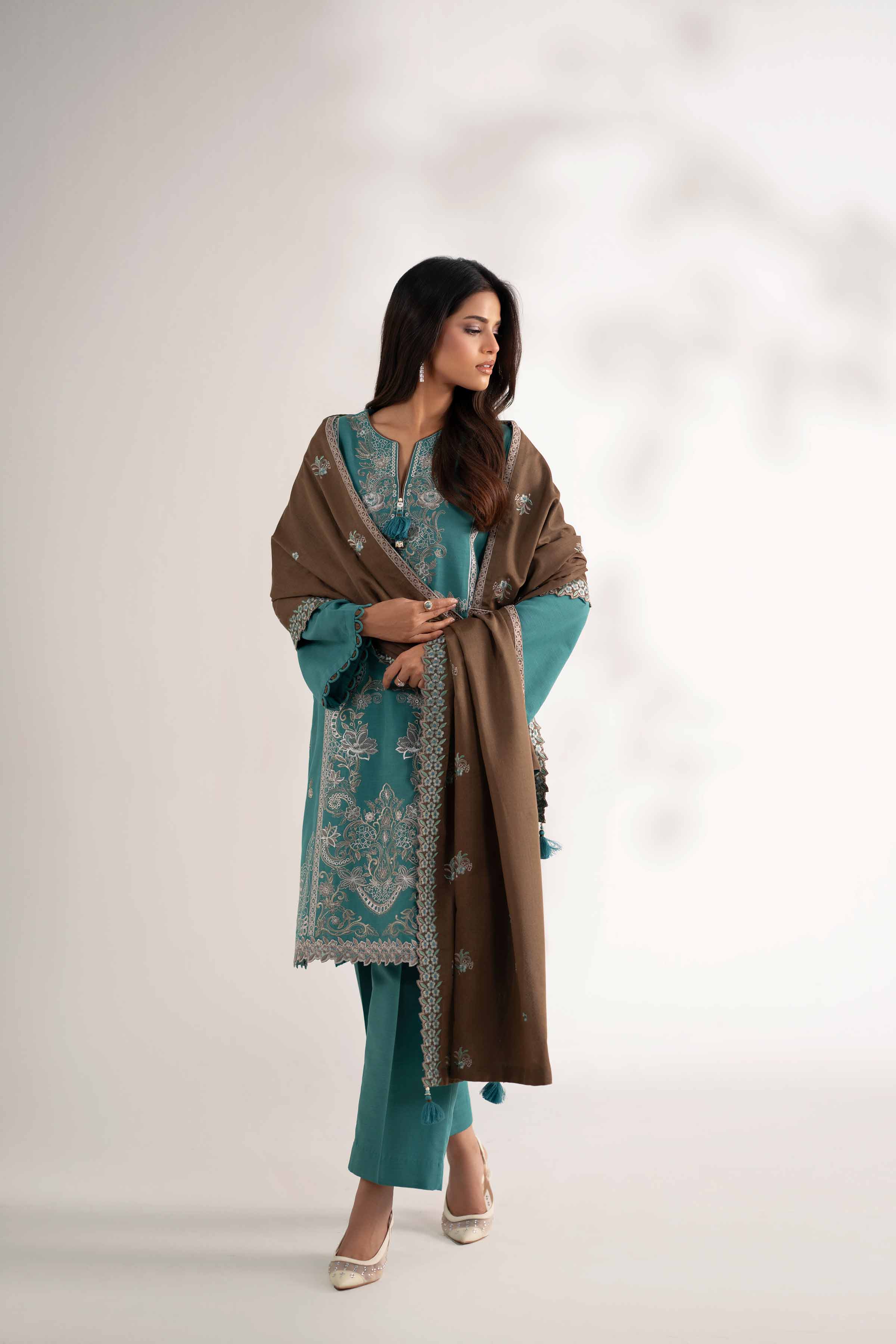 3 Piece - Embroidered Suit - 42502524 - Image 6