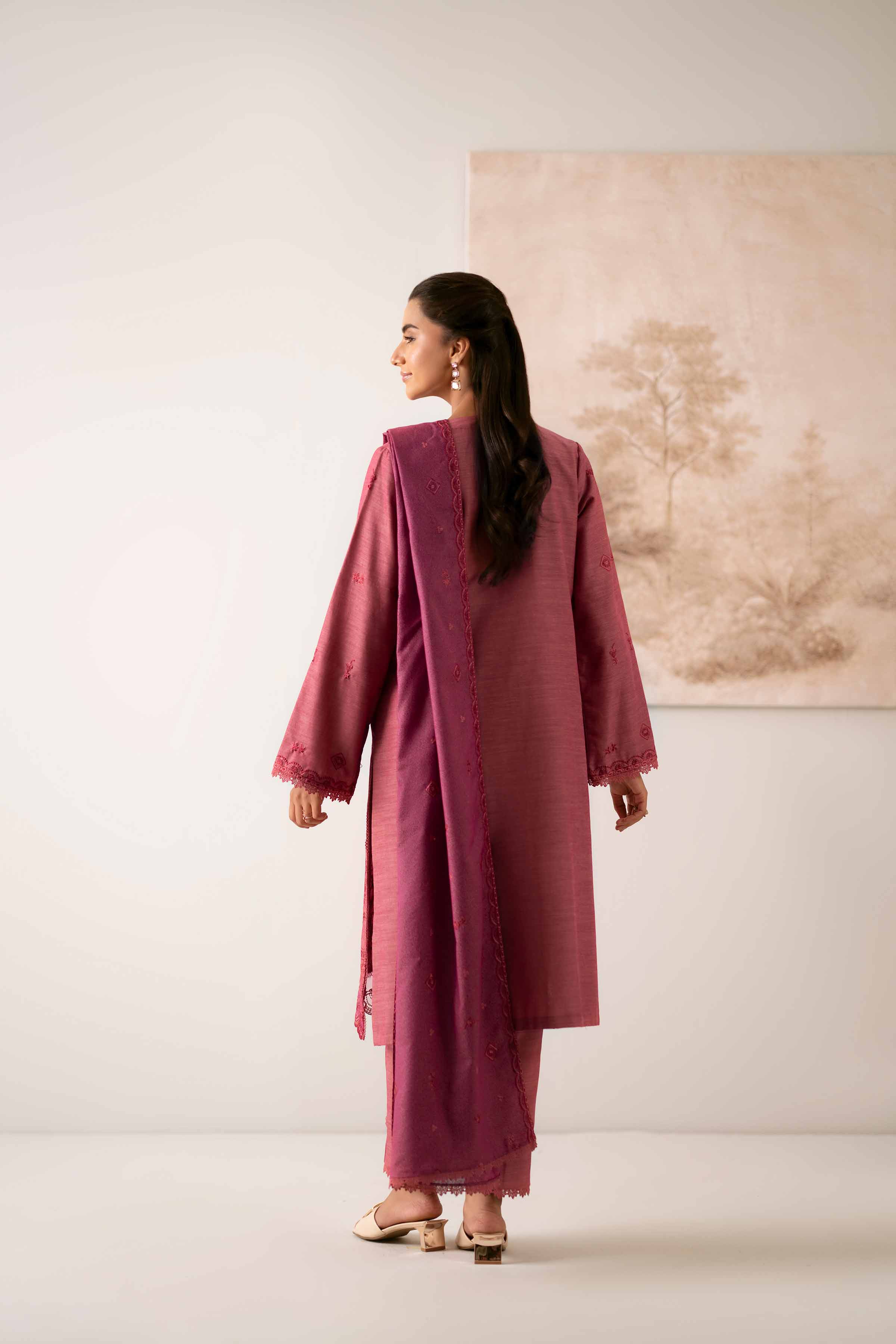 3 Piece - Embroidered Suit - 42502526 - Image 3