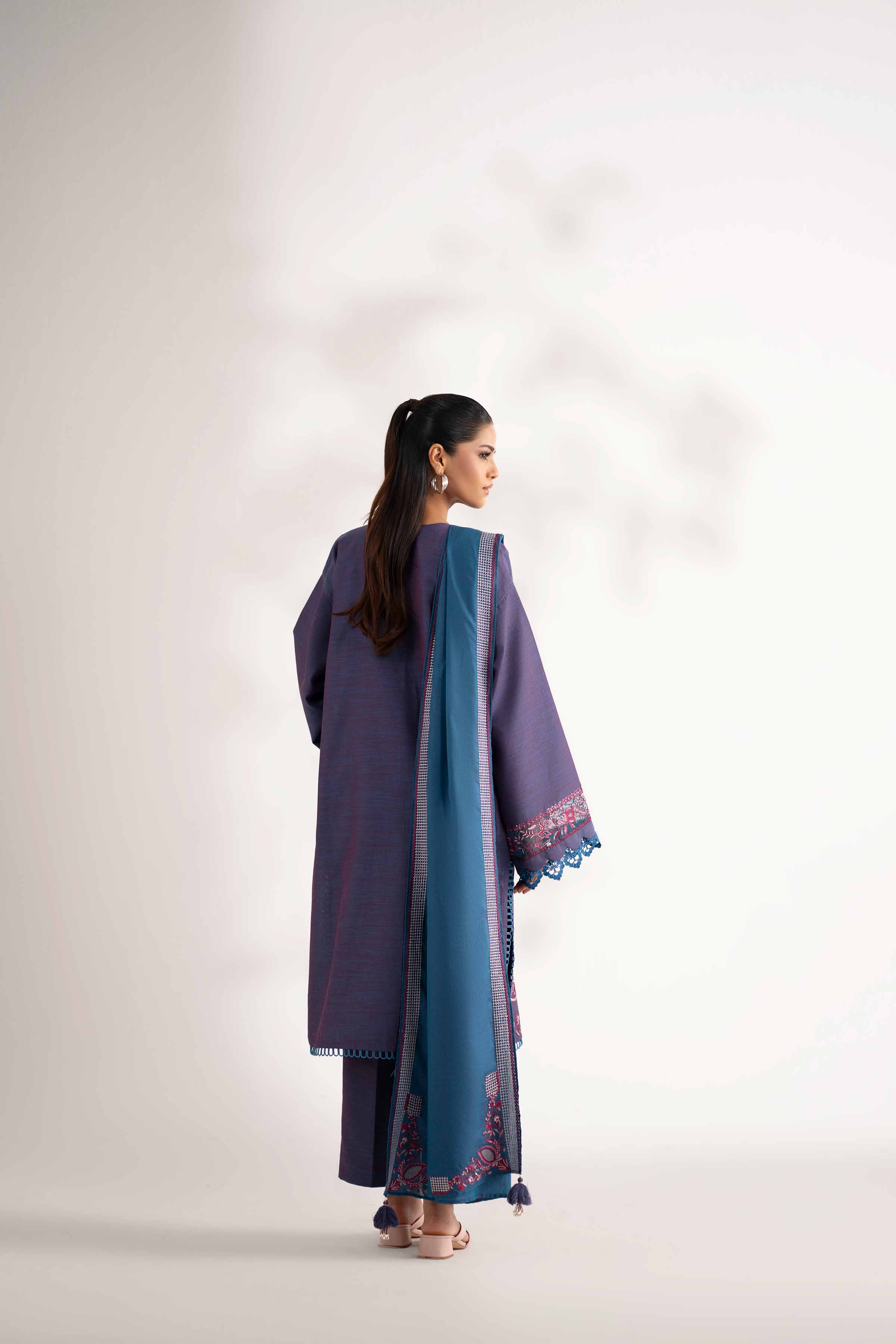 3 Piece - Embroidered Suit - 42502527 - Image 3