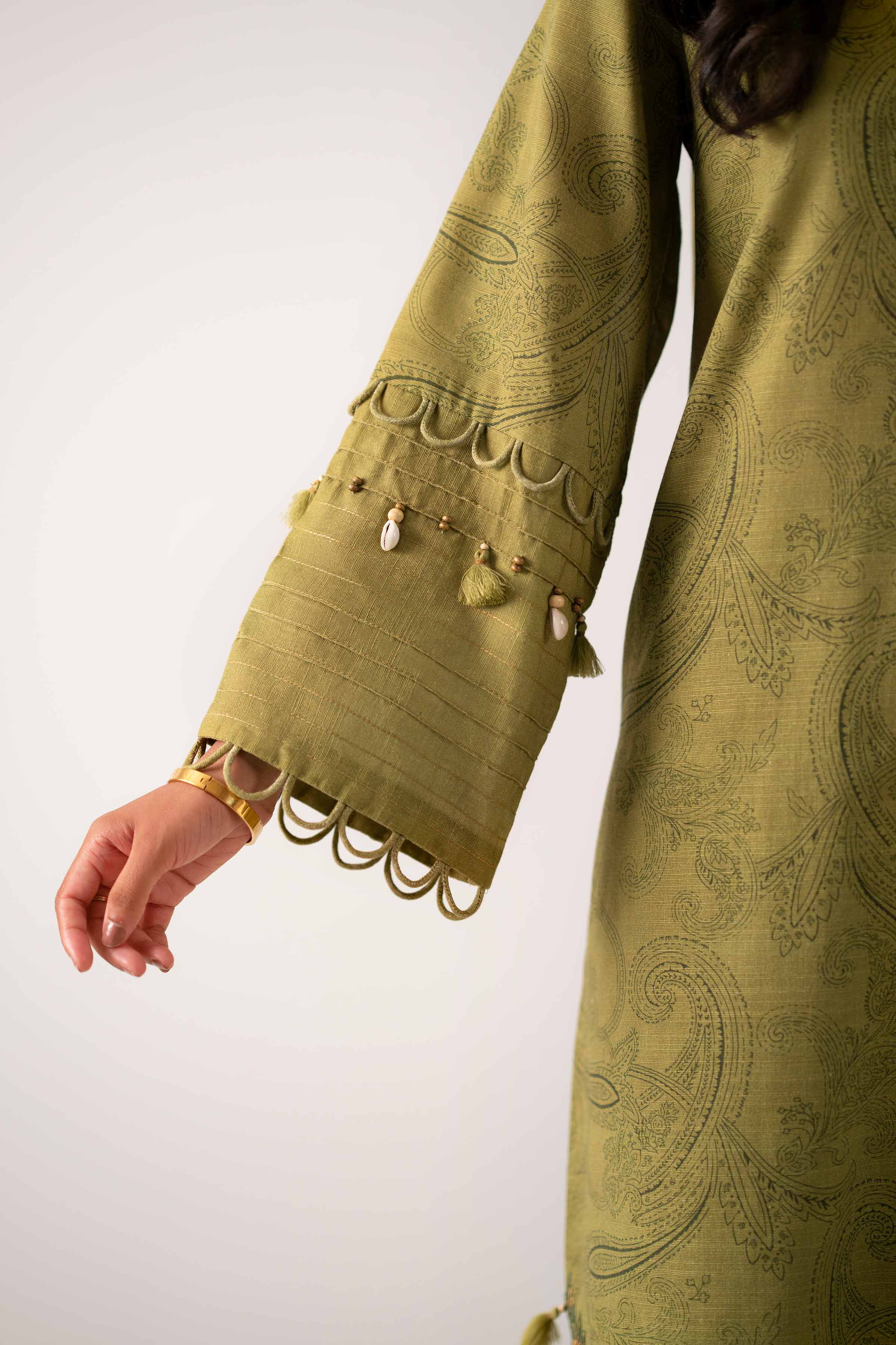 3 Piece - Digital Printed Embroidered Suit - 42502582 - Image 4