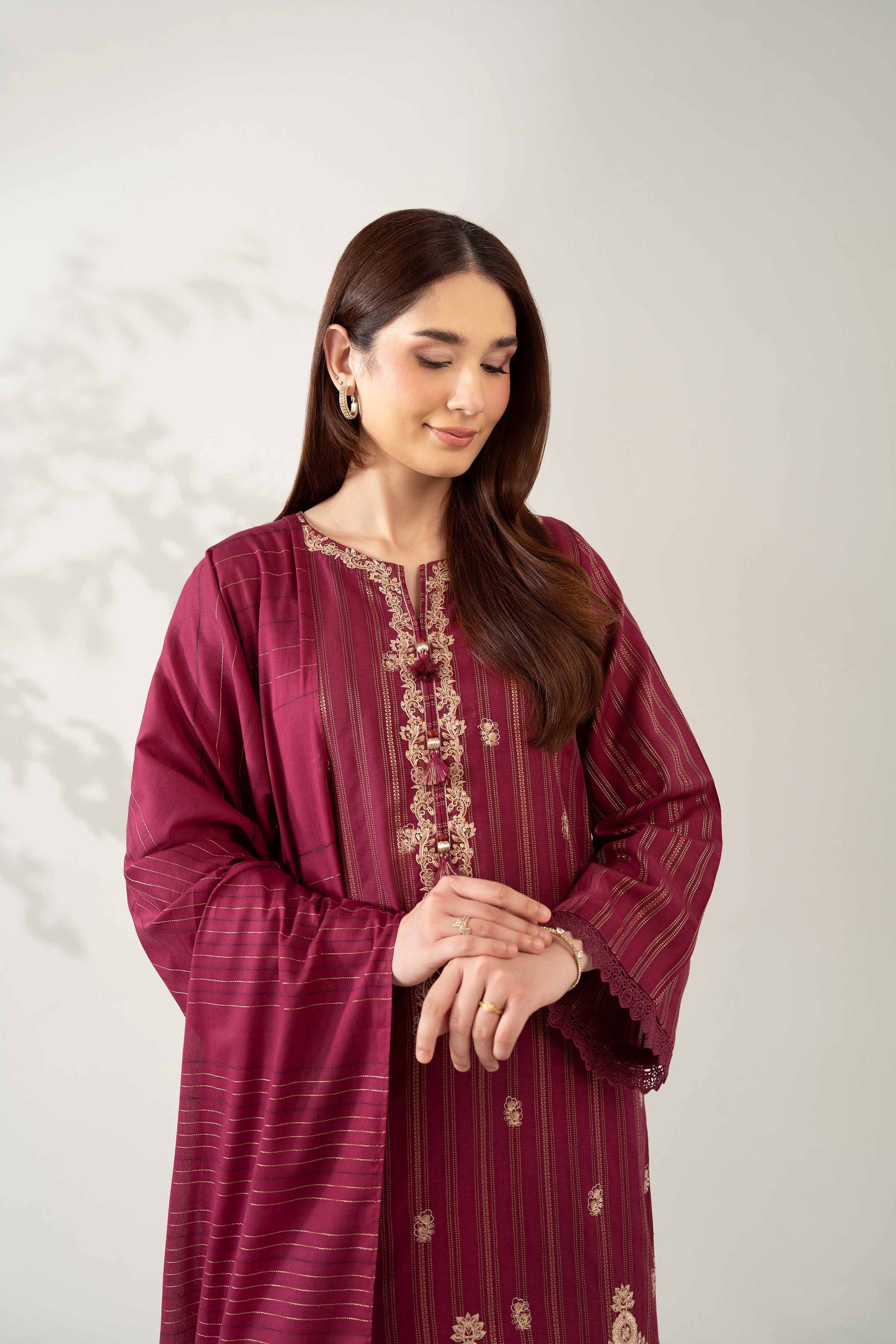 3 Piece - Embroidered Suit - 42502605 - Image 4