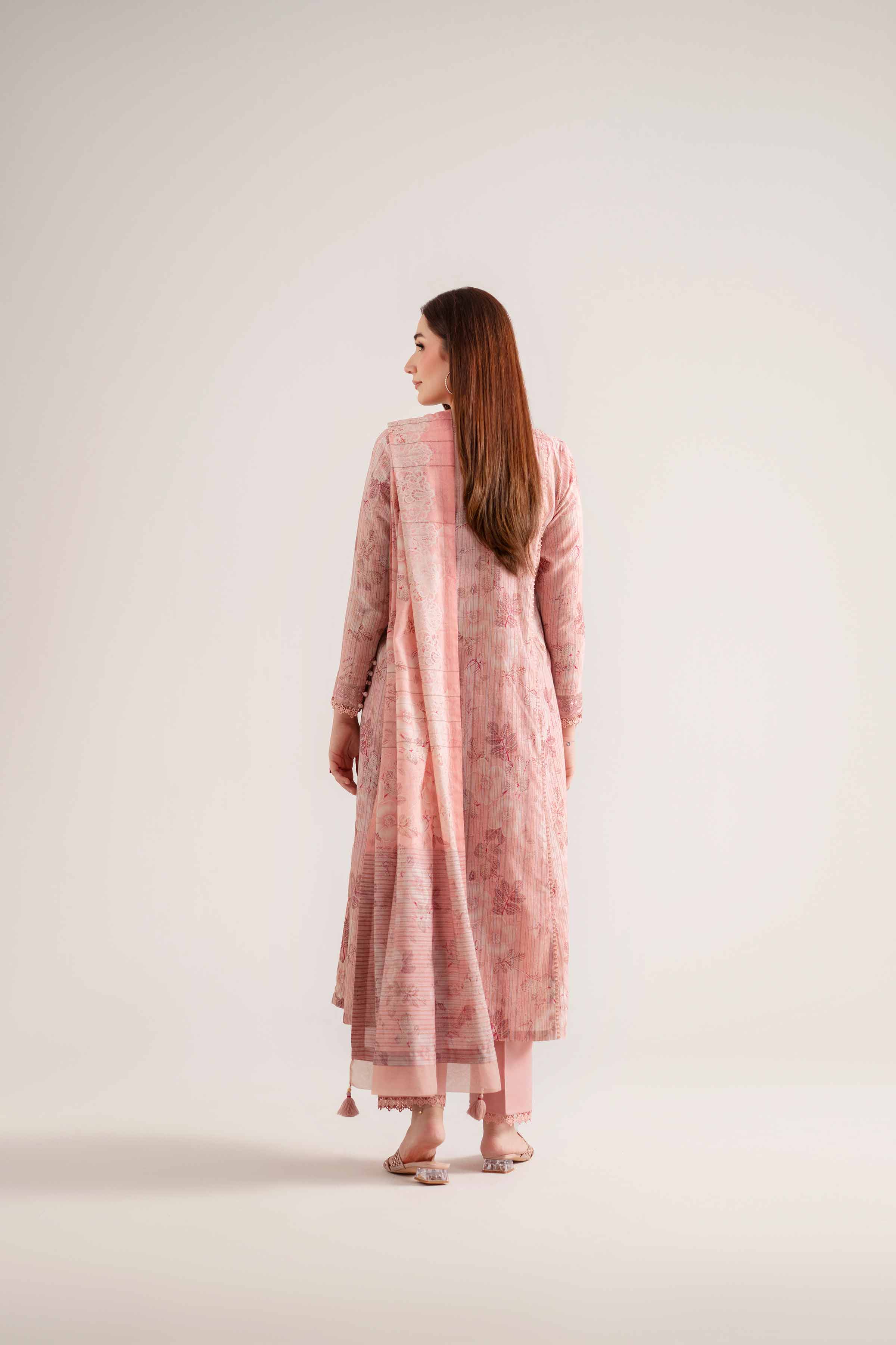 3 Piece - Digital Printed Embroidered Suit - 42502609 - Image 3