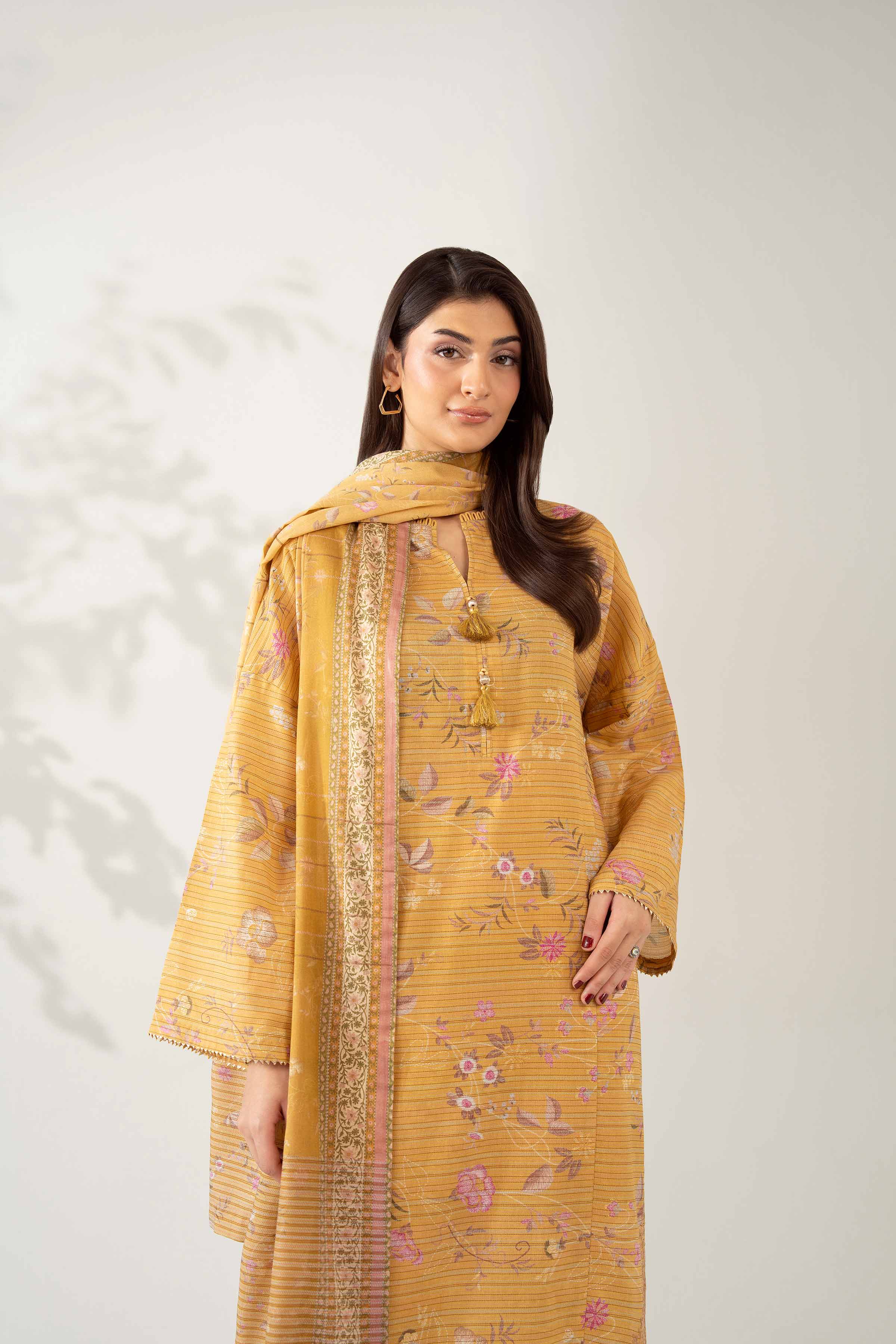 3 Piece - Digital Printed Embroidered Suit - 42502613 - Image 4