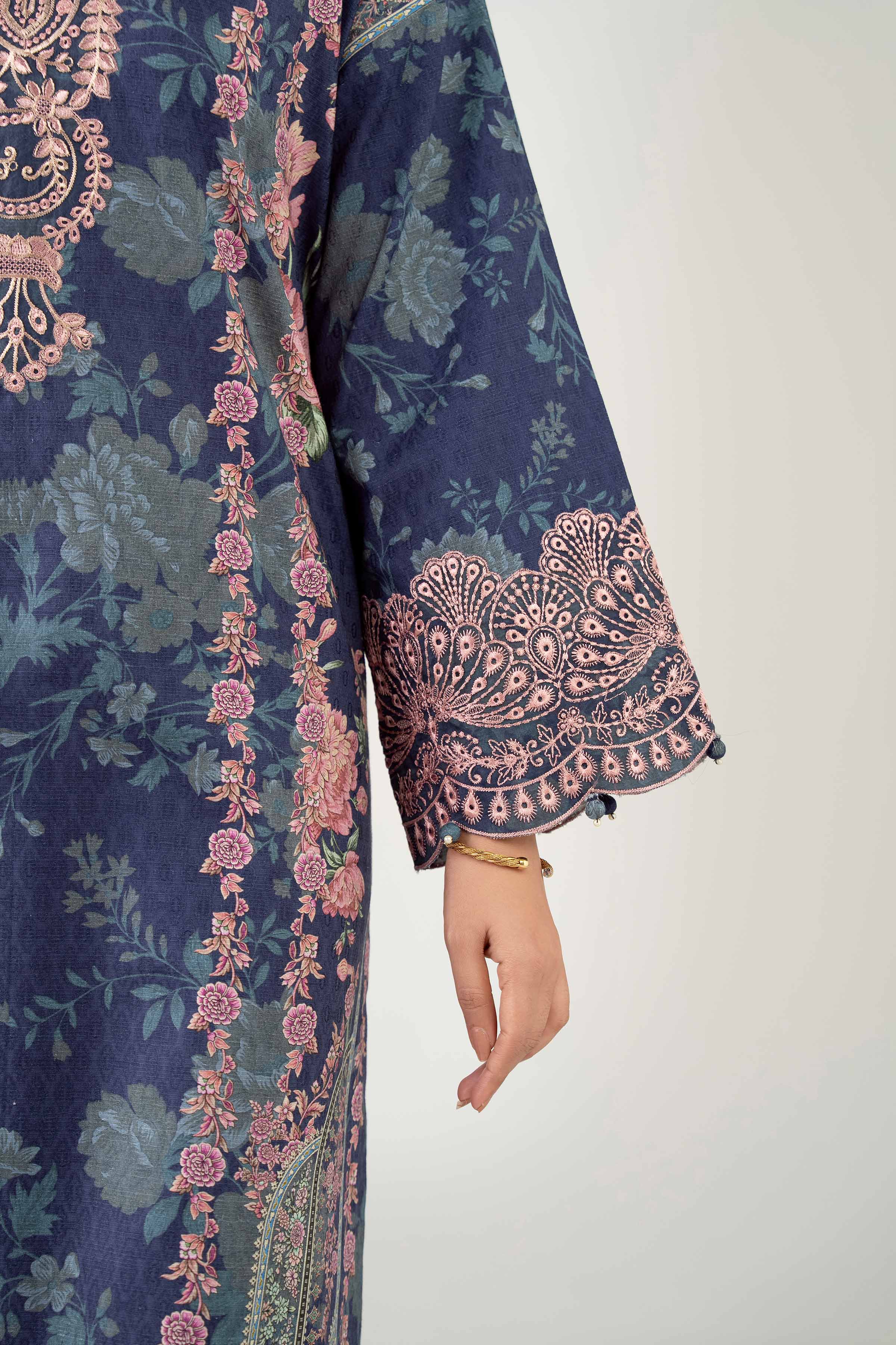 3 Piece - Digital Printed Embroidered Suit - 42502636 - Image 5